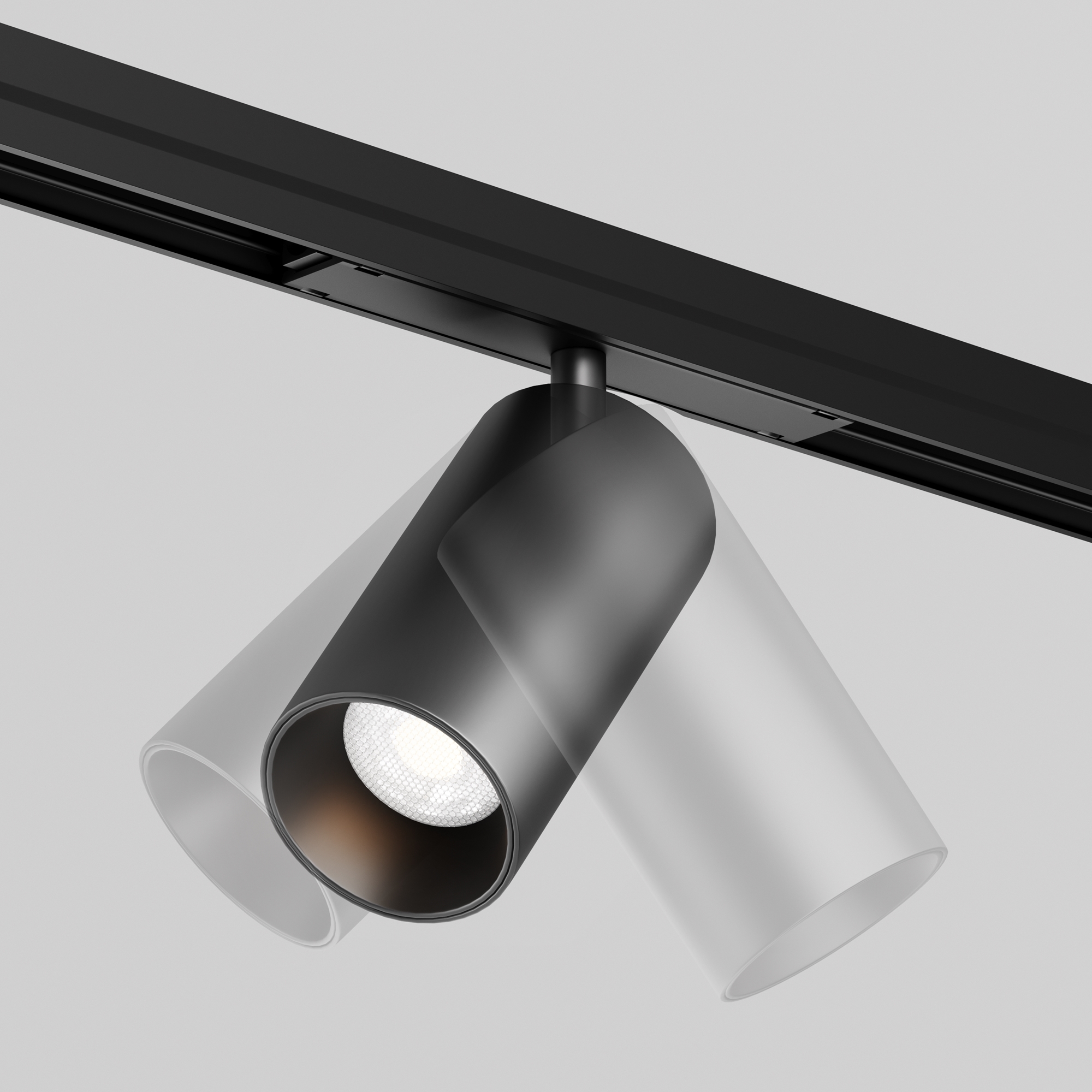 Уличный трековый светильник Focus Led Exility IP 3000К 20Вт 36° черный Уличный трековый светильник Outdoor O-TR02-1-S-20WB3K — изображение 3