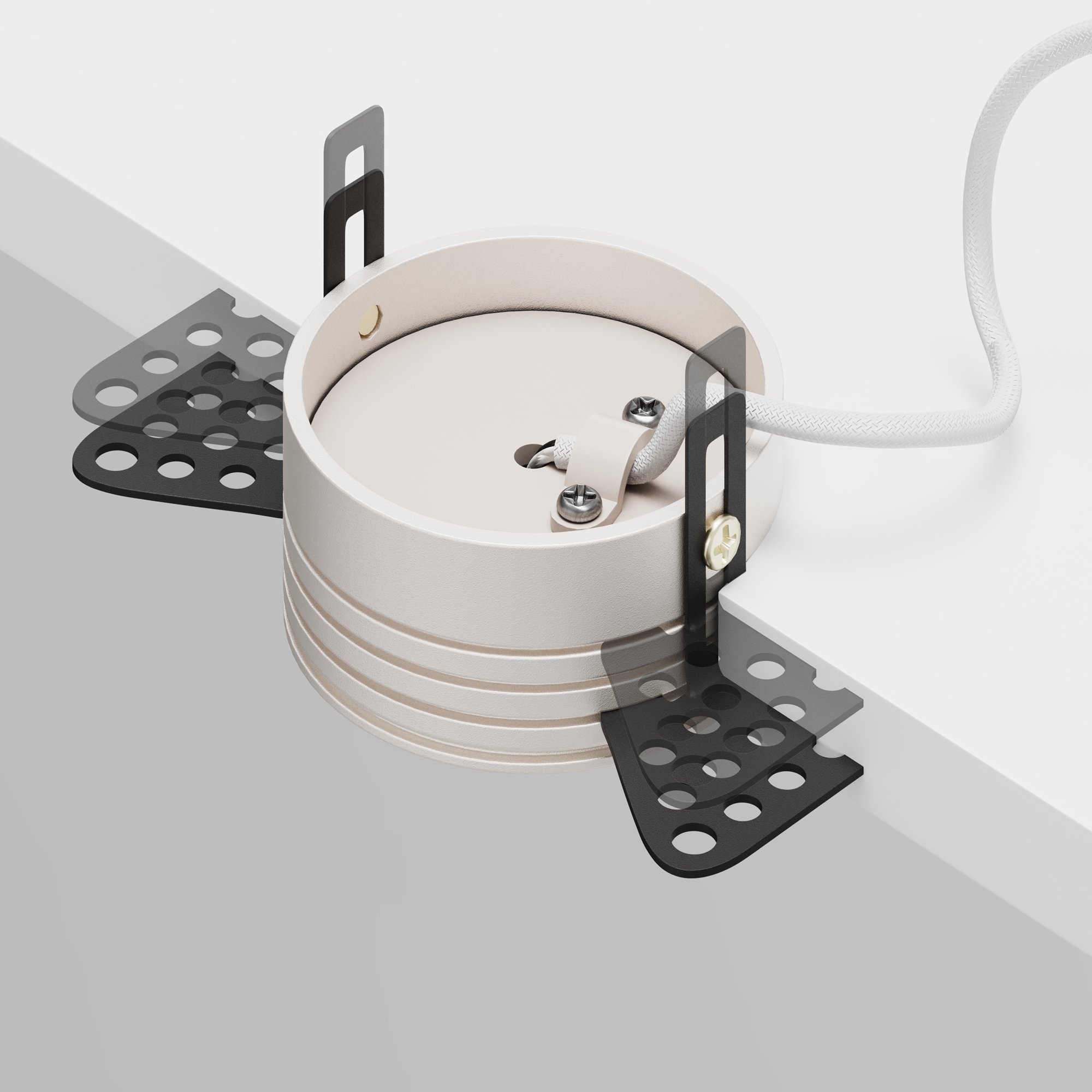 Основание для вывода провода подвесного светильника Аксессуар Technical PA001-TRS-W — изображение 3