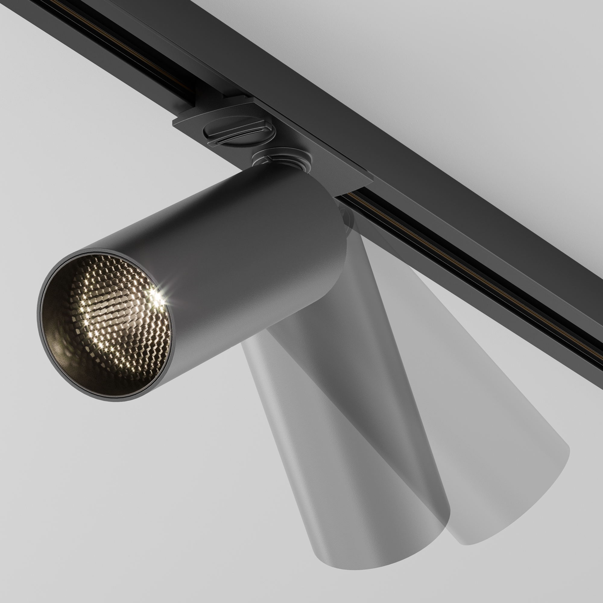 Трековый светильник Focus Led Unity 3000K 12Вт 50° Dim Triac Трековый светильник Technical TR021-1-12B3K-W-D-B — изображение 2