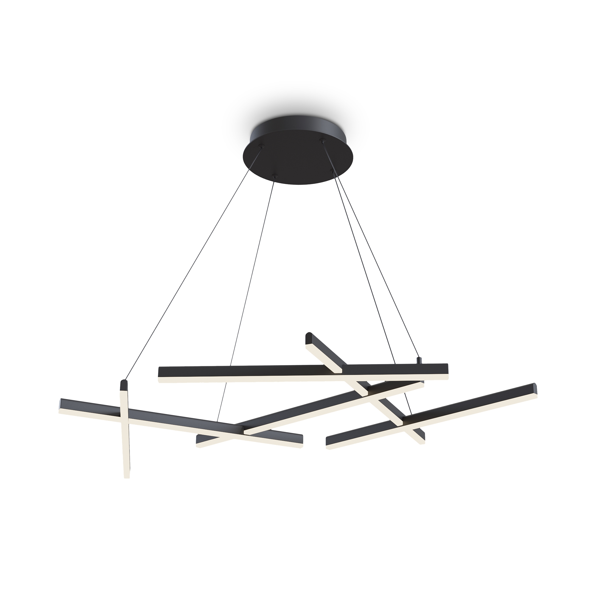 Подвесной светильник Line 3000-4000К 80Вт Подвесной светильник Maytoni MOD016PL-L80BK