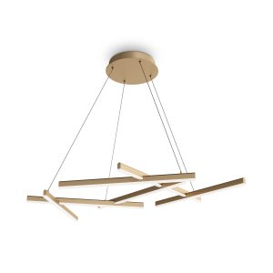 Подвесной светильник Line 2600-3500К 80Вт Подвесной светильник Maytoni MOD016PL-L80GK