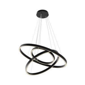 Подвесной светильник Rim 3000-4000К 107Вт Подвесной светильник Maytoni MOD058PL-L100BK