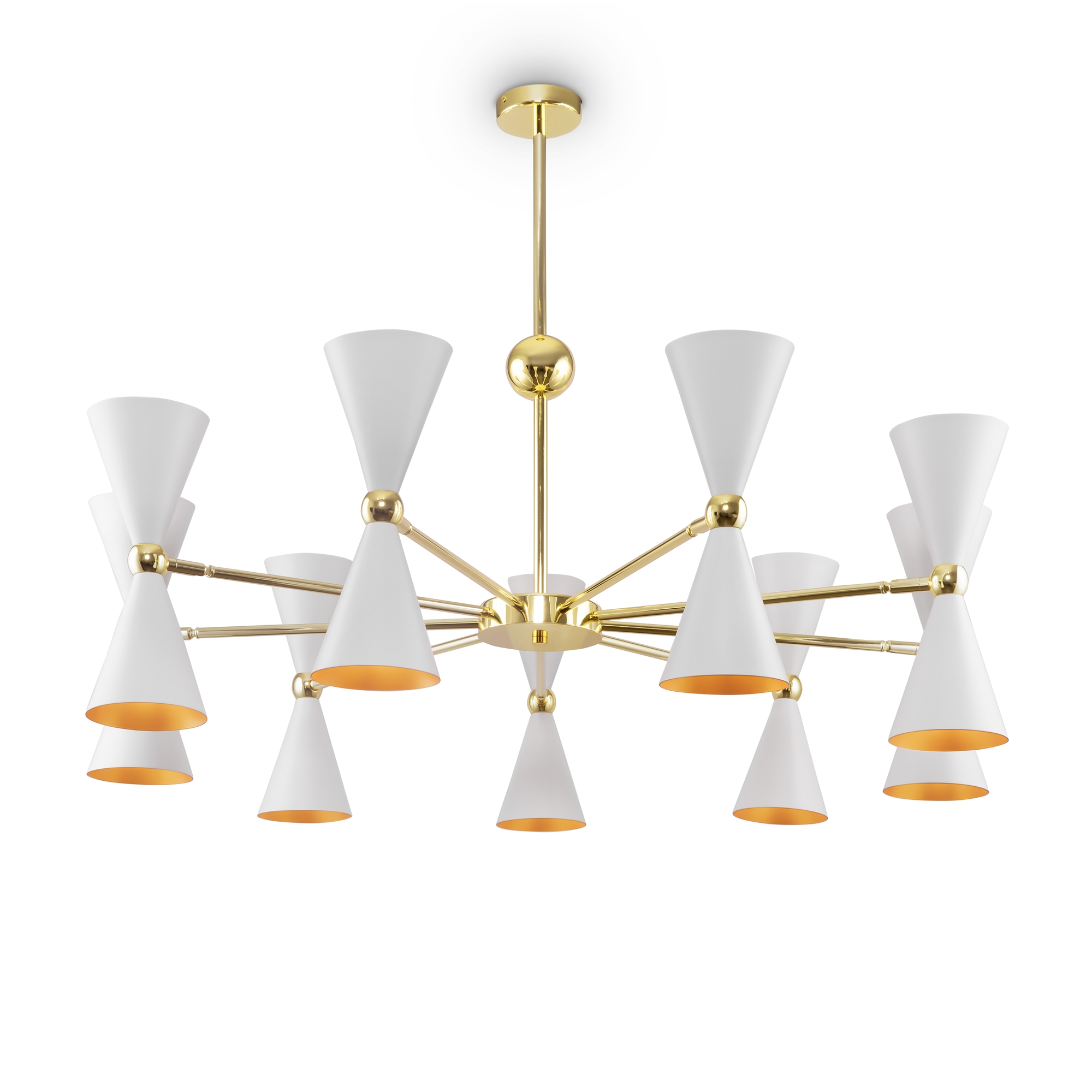 Подвесной светильник Vesper E14х18 Подвесной светильник Maytoni MOD108PL-18WG