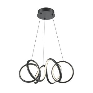 Подвесной светильник Curve 3000-4000К 52Вт Подвесной светильник Maytoni MOD241PL-L60BK