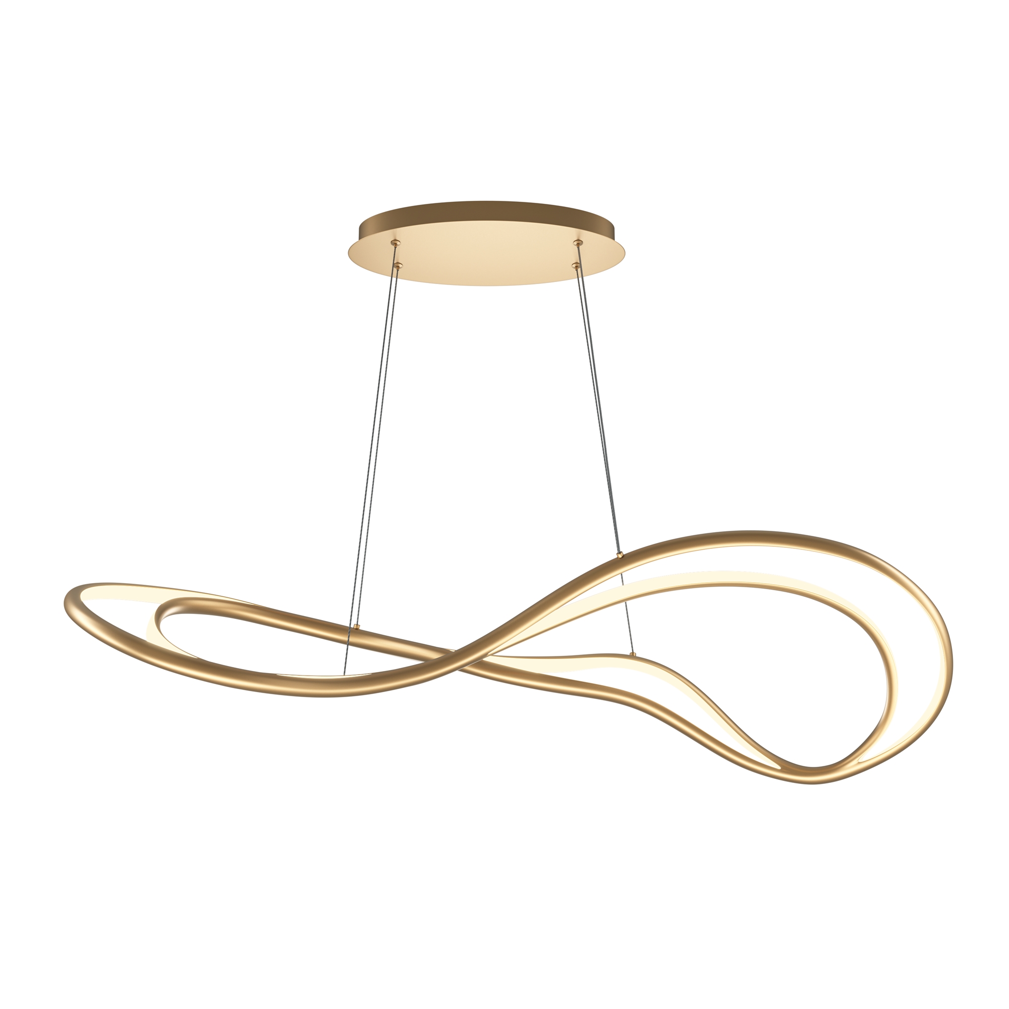 Подвесной светильник Plons 3000К 56Вт Подвесной светильник Maytoni MOD283PL-L65BS3K