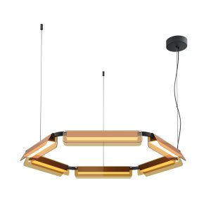 Подвесной светильник Flat 3000К 60Вт Подвесной светильник Maytoni MOD296PL-L60BC3K