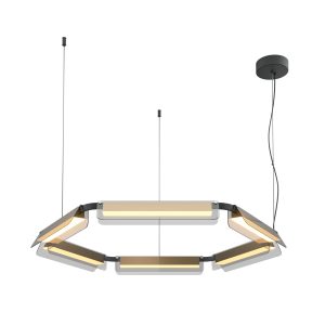 Подвесной светильник Flat 3000К 60Вт Подвесной светильник Maytoni MOD296PL-L60BS3K