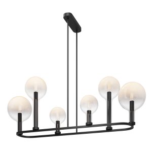 Подвесной светильник Status E14х6 Подвесной светильник Maytoni MOD333PL-06B1