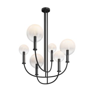 Подвесной светильник Status E14х6 Подвесной светильник Maytoni MOD333PL-06B