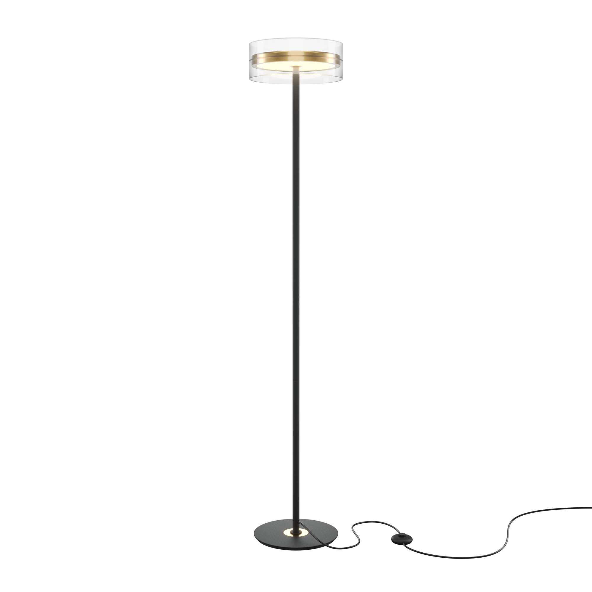 Напольный светильник (торшер) Dress code 3000К 24Вт Напольный светильник (торшер) Maytoni MOD348FL-L24BBS3K