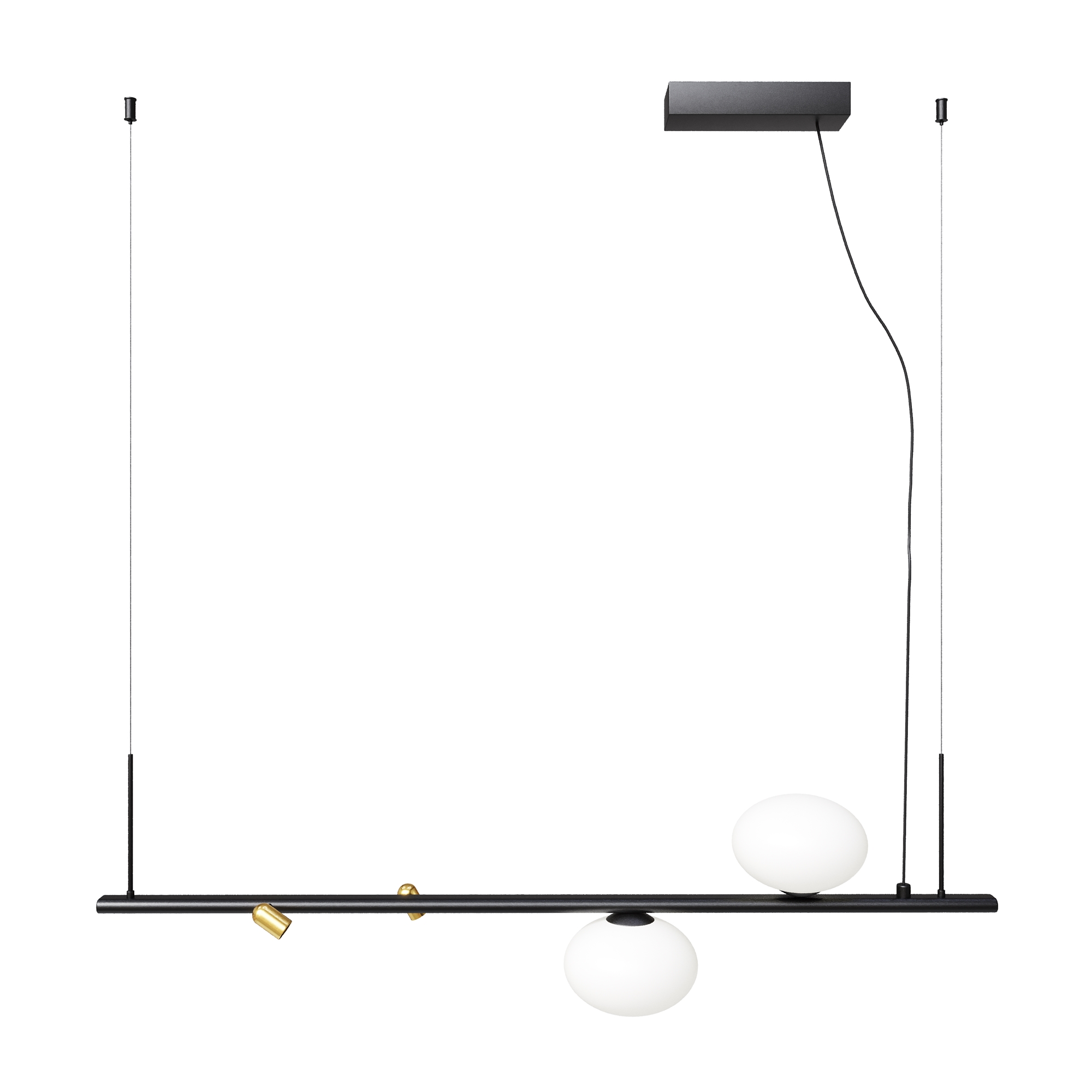 Подвесной светильник Inversio G9х2 Подвесной светильник Maytoni MOD350PL-02BBS