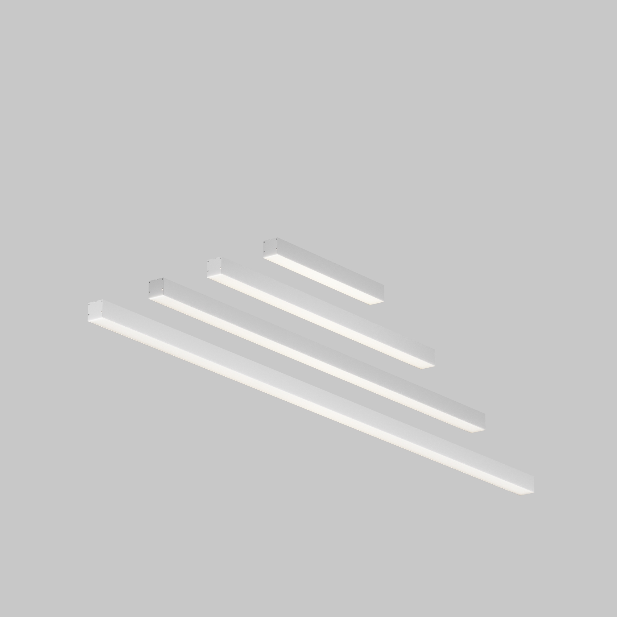 Линейный светильник накладной 4000K 50x50 (Серебро, 1 м) LL311020 Линейный светильник Technical LL311020 — изображение 4