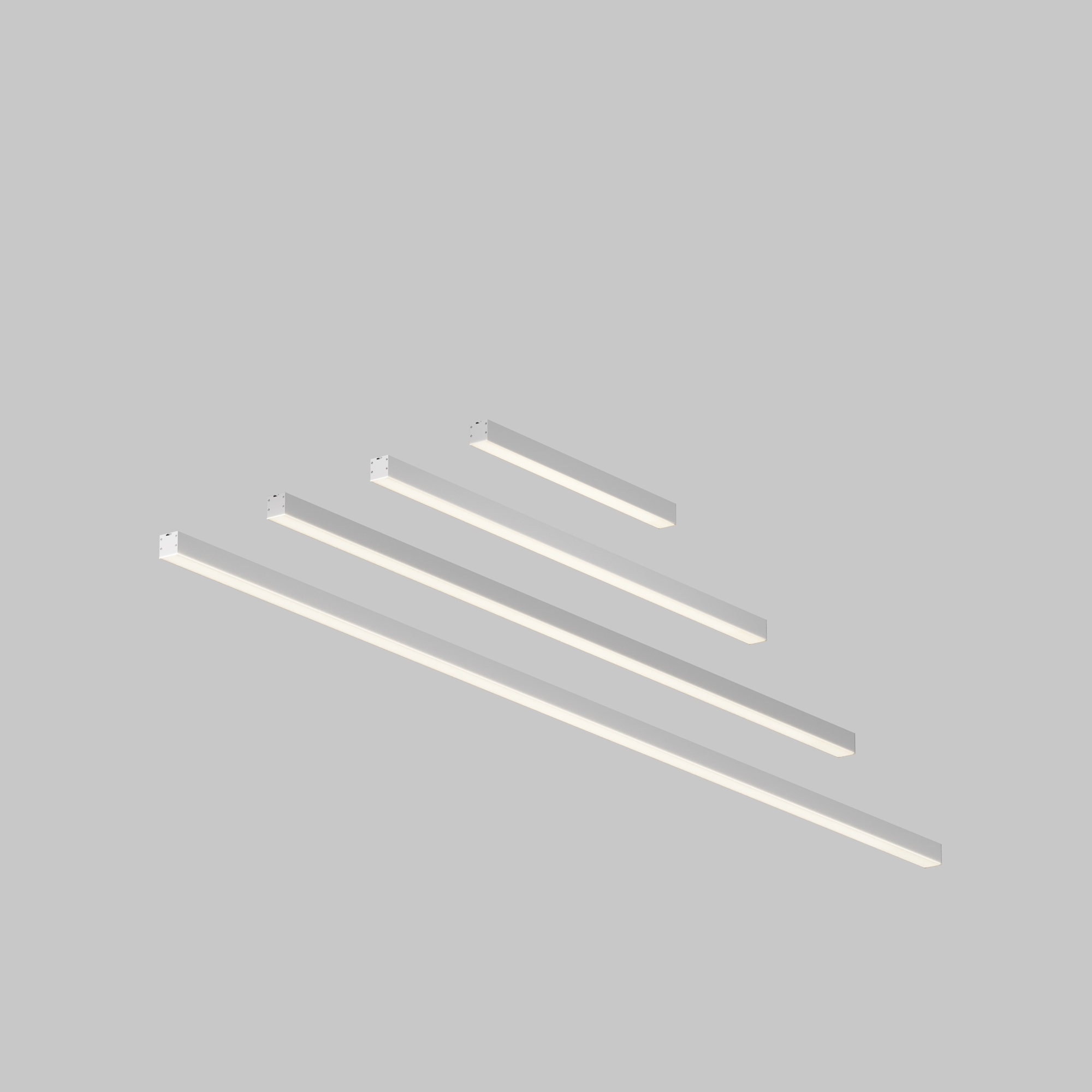 Линейный светильник подвесной 4000K 35x35 (Серебро, 1 м) LL312004 Линейный светильник Technical LL312004 — изображение 3
