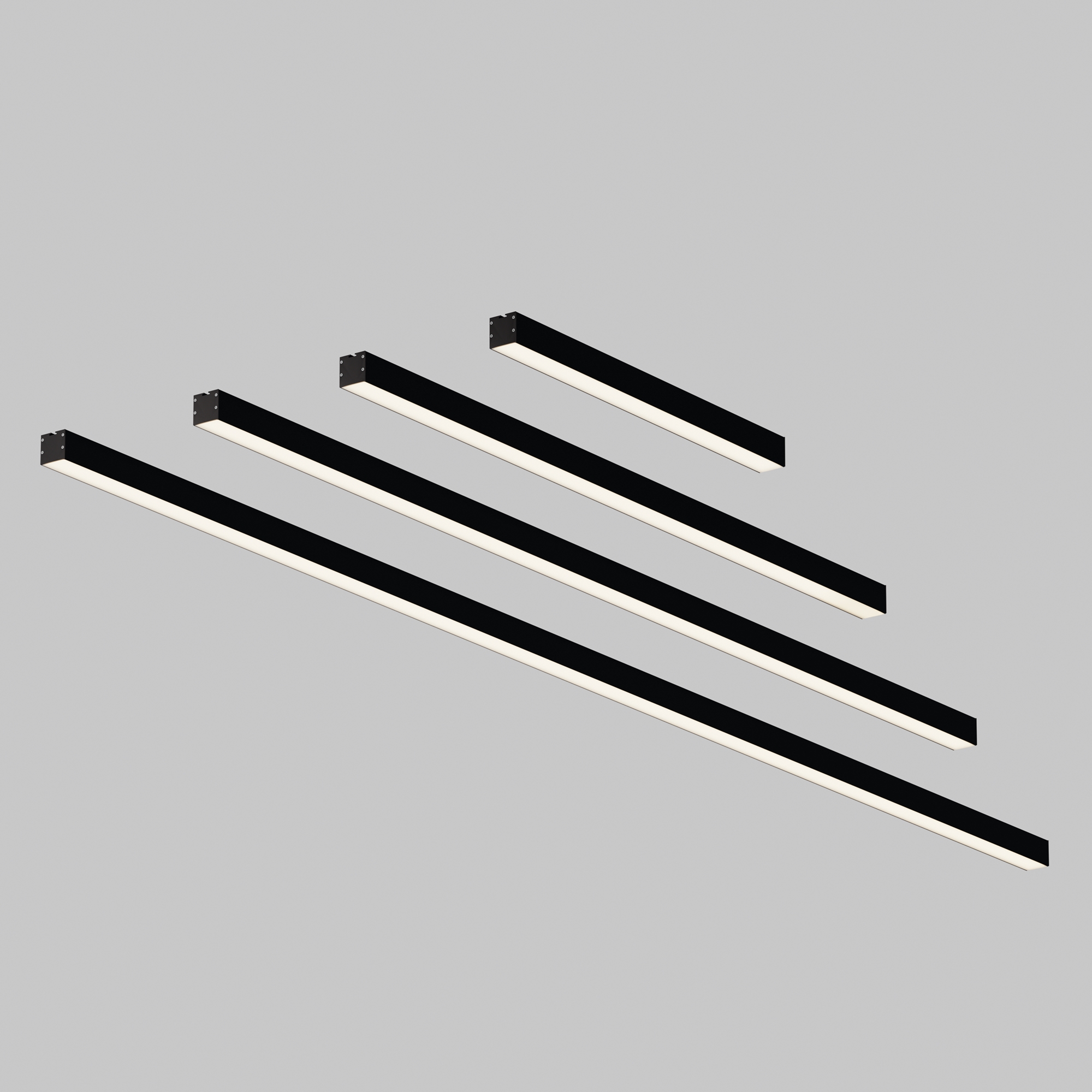 Линейный светильник подвесной 3000K 35x35 ( Черный, 2 м) LL312015 Линейный светильник Technical LL312015 — изображение 4