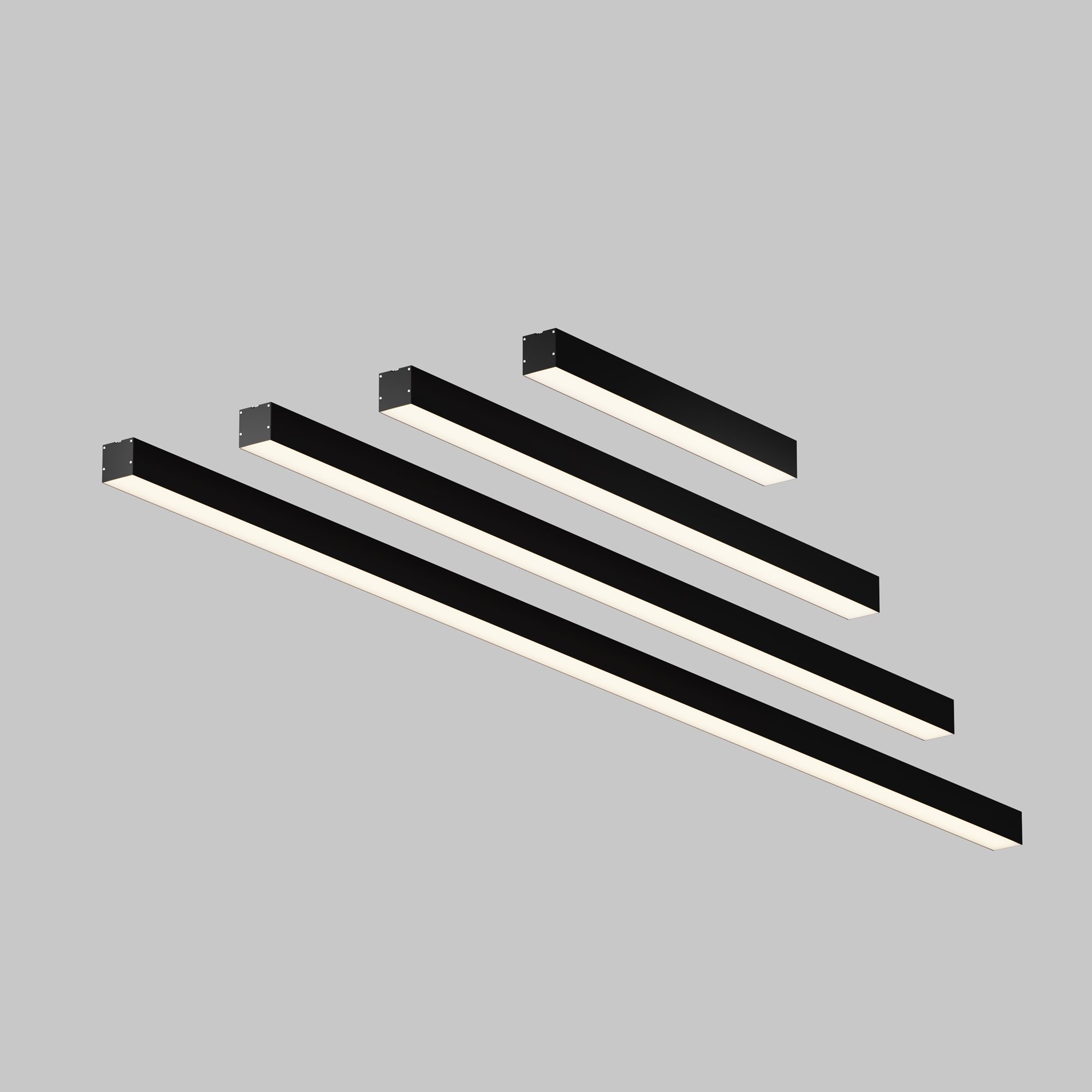 Линейный светильник подвесной 3000K 50x50 ( Черный, 1 м) LL312027 Линейный светильник Technical LL312027 — изображение 4