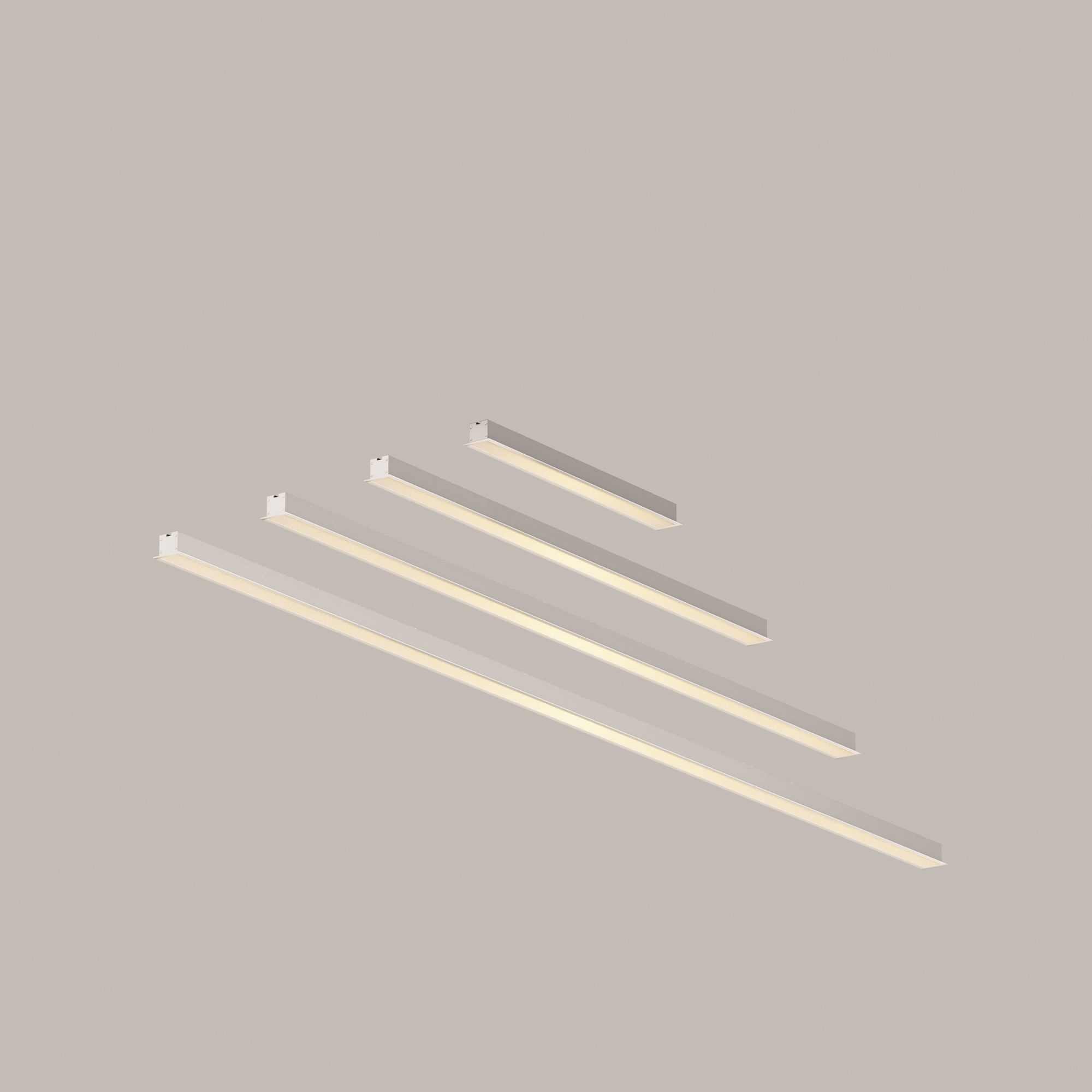 Линейный светильник встраиваемый 3000K 50x35 (Серебро, 500 мм) LL313001 Линейный светильник Technical LL313001 — изображение 4