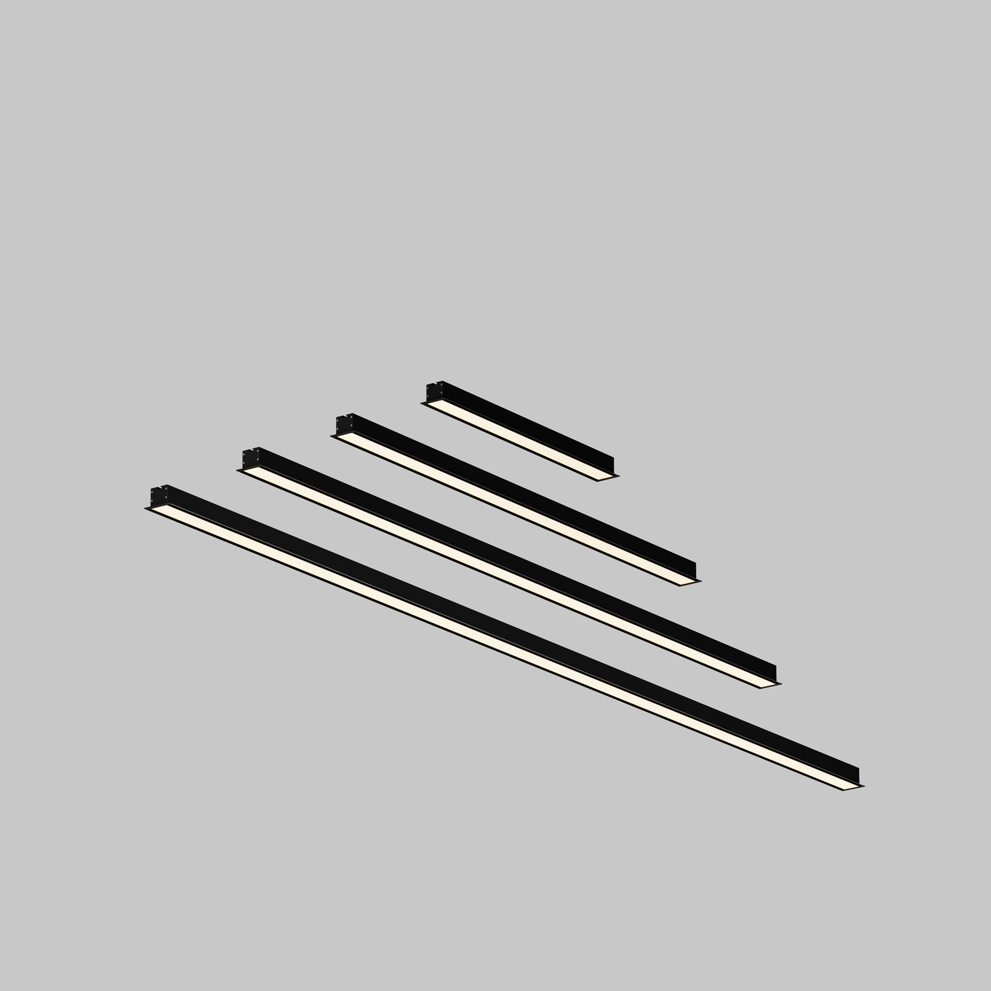 Линейный светильник встраиваемый 3000K 50x35 ( Черный, 500 мм) LL313009 Линейный светильник Technical LL313009 — изображение 4