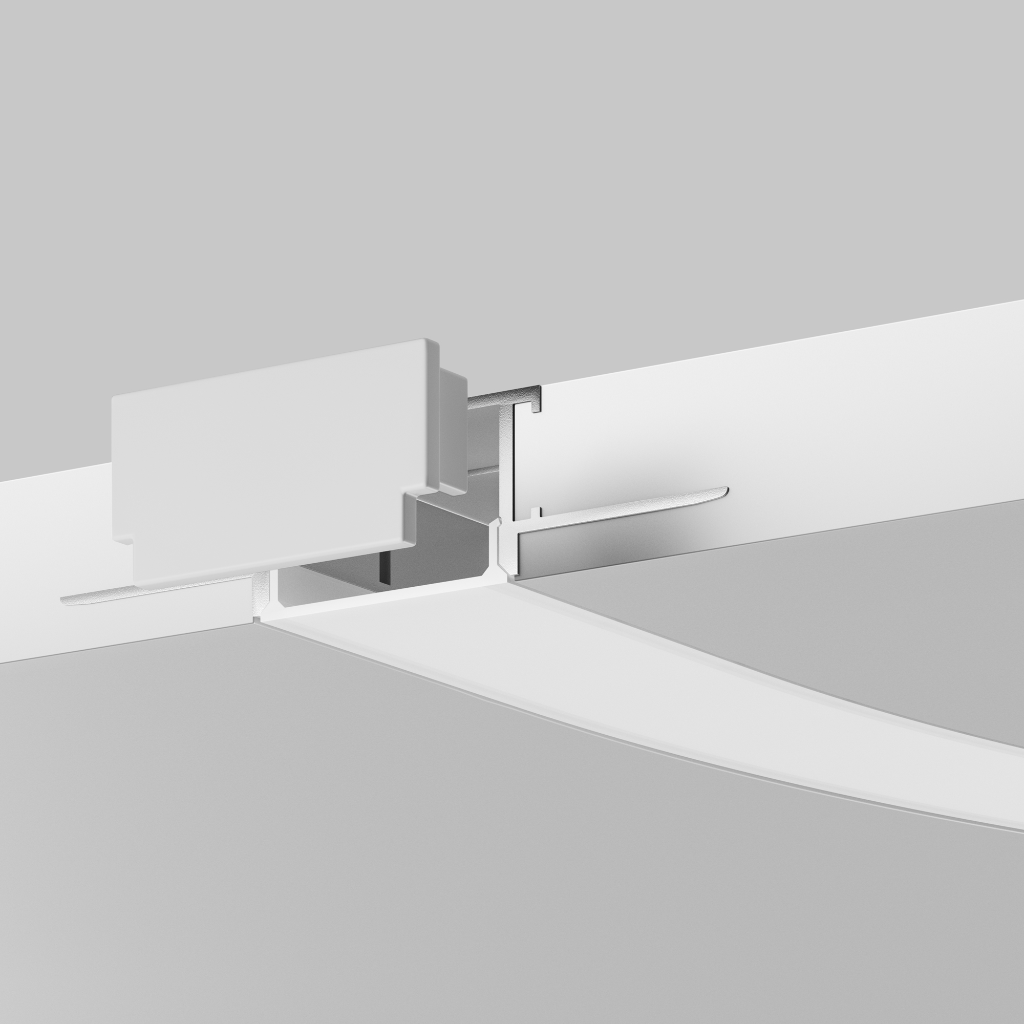 Комплект заглушек (для профиля ALM-6214SB-S-2M/ALM-6214TB-S-2M) 2 шт. Комплектующие для профиля Led Strip 642008 — изображение 3