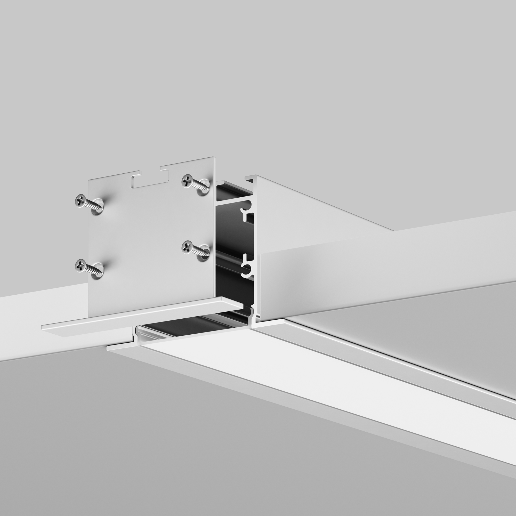 Комплект заглушек (для профиля 50×35) 2 шт., ALM-5035T-S-EC 642034 Комплектующие для профиля Led Strip 642034 — изображение 3