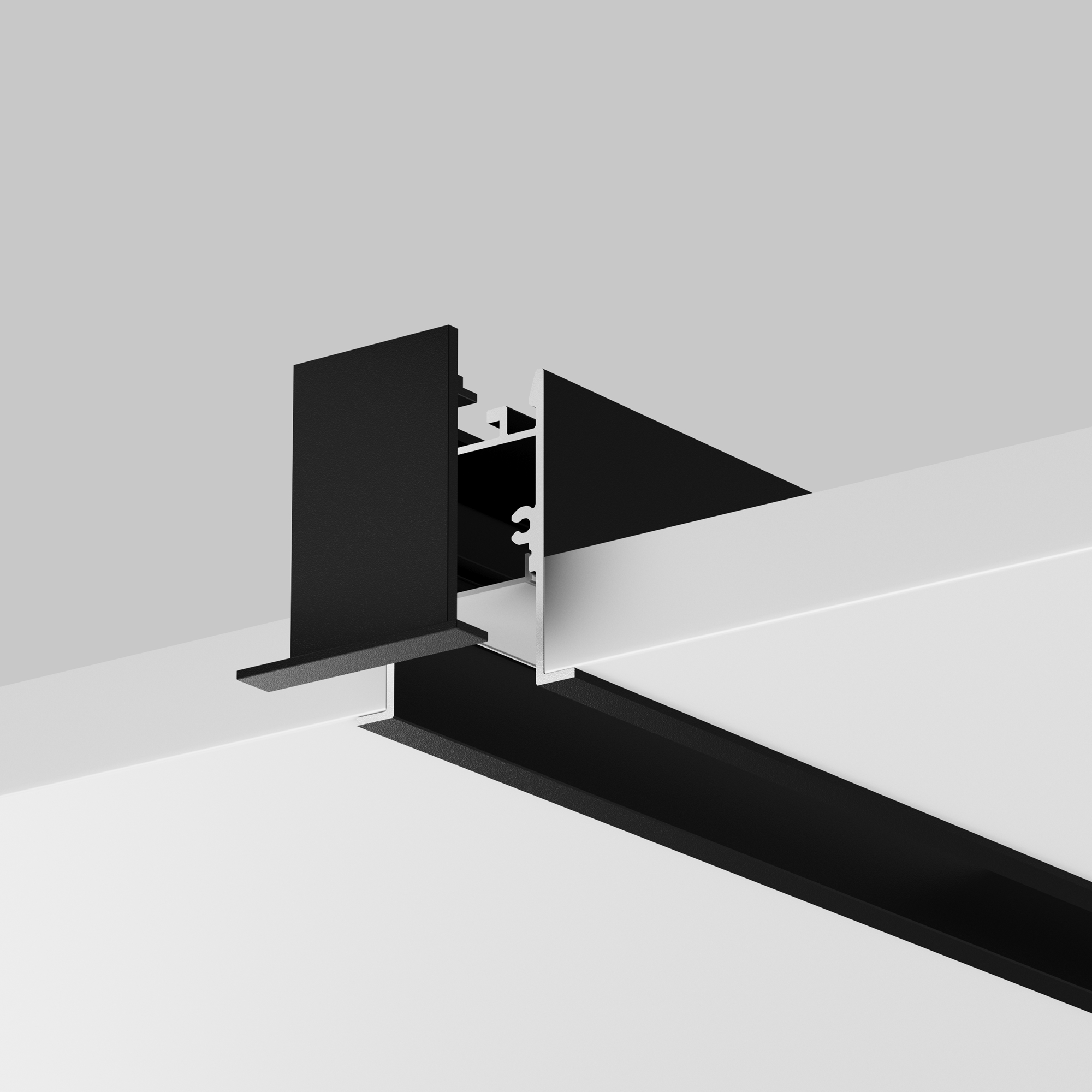 Комплект заглушек (для профиля 35×42) 2 шт., ALM-3542-B-EC 642054 Комплектующие для профиля Led Strip 642054 — изображение 3
