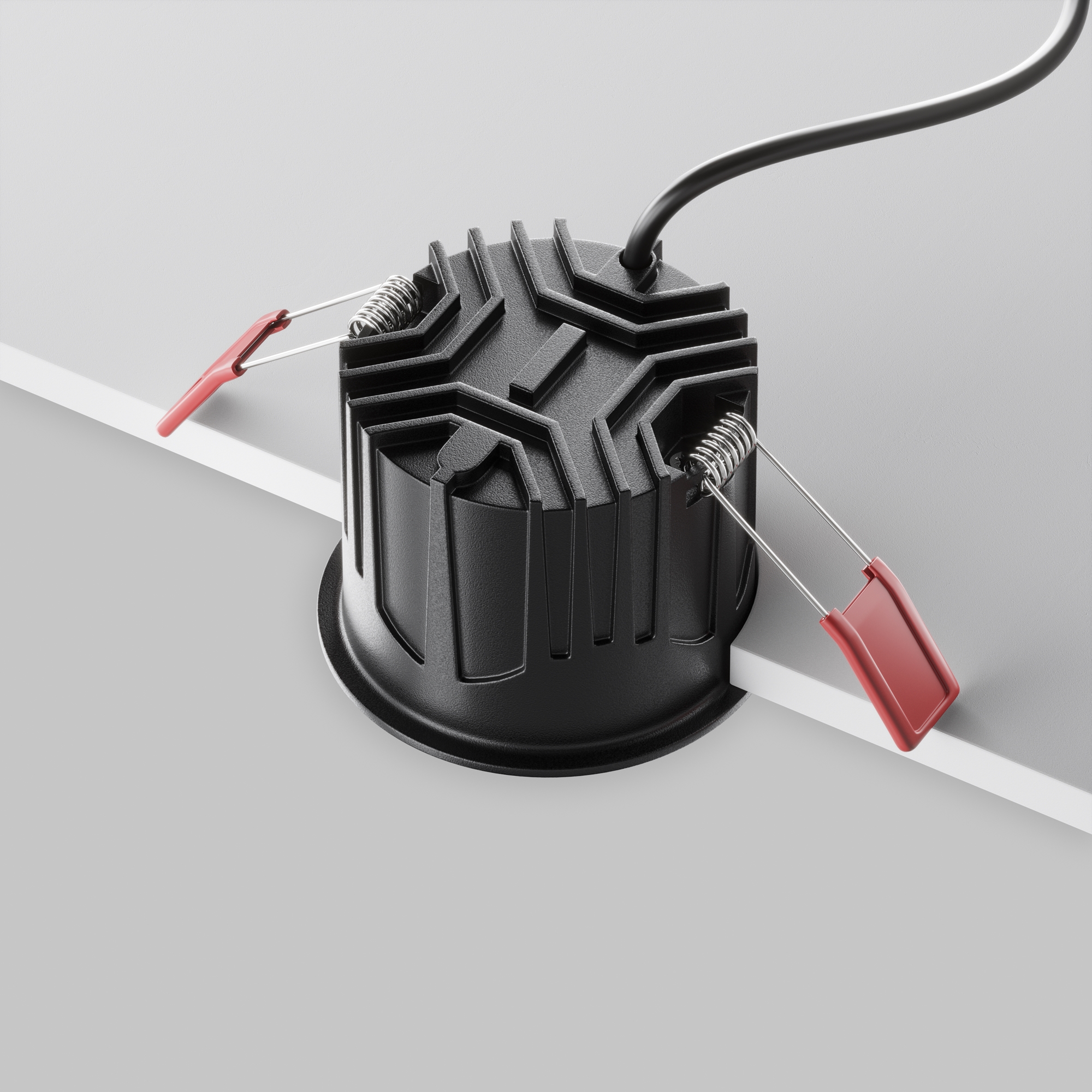 Потолочный светильник Alfa LED 3000K 15Вт 60° Встраиваемый светильник Technical DL043-01-15W3K-RD-B-1 — изображение 3