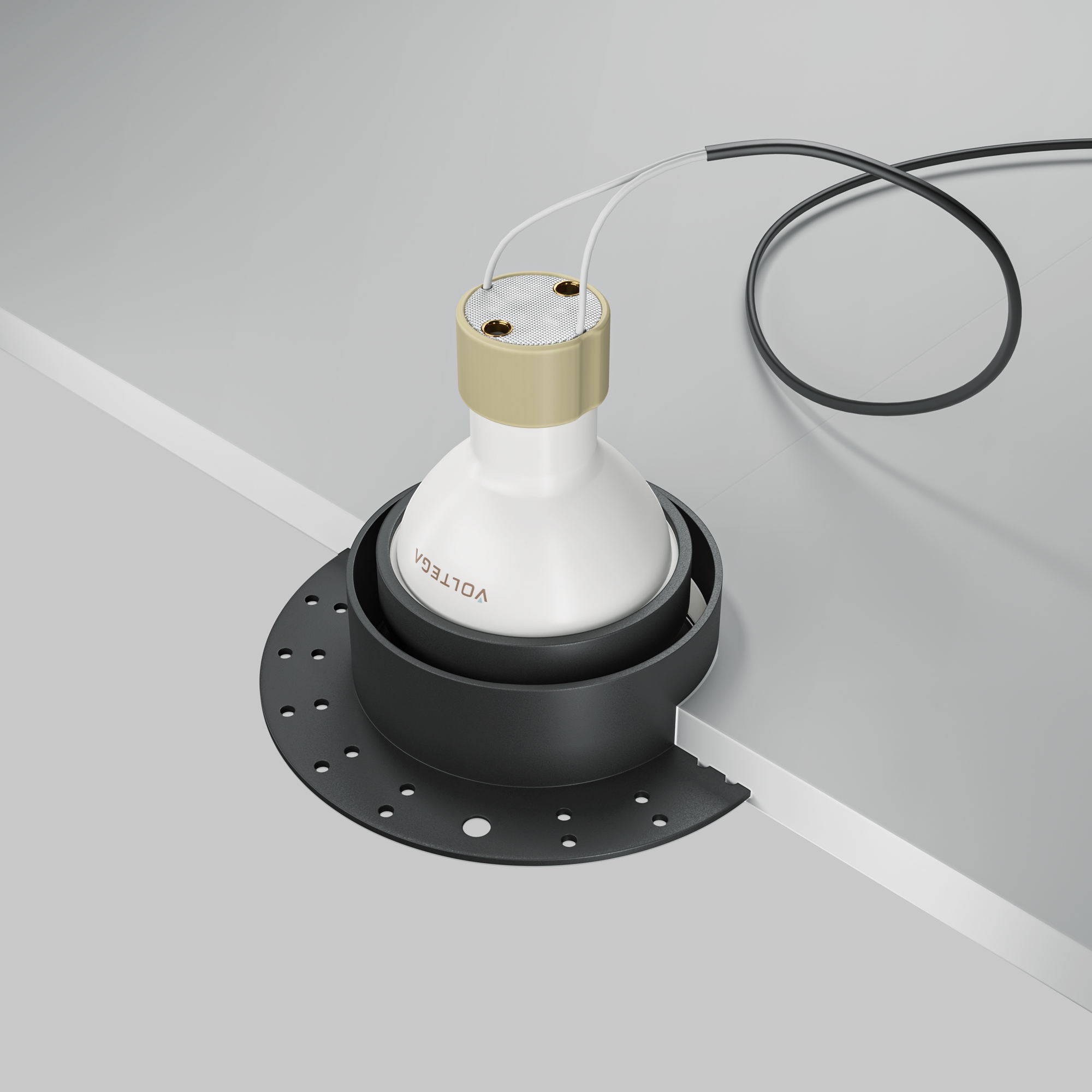 Встраиваемый светильник Share GU10 10Вт IP 54 Встраиваемый светильник Technical DL126-GU10-TRS-B — изображение 4