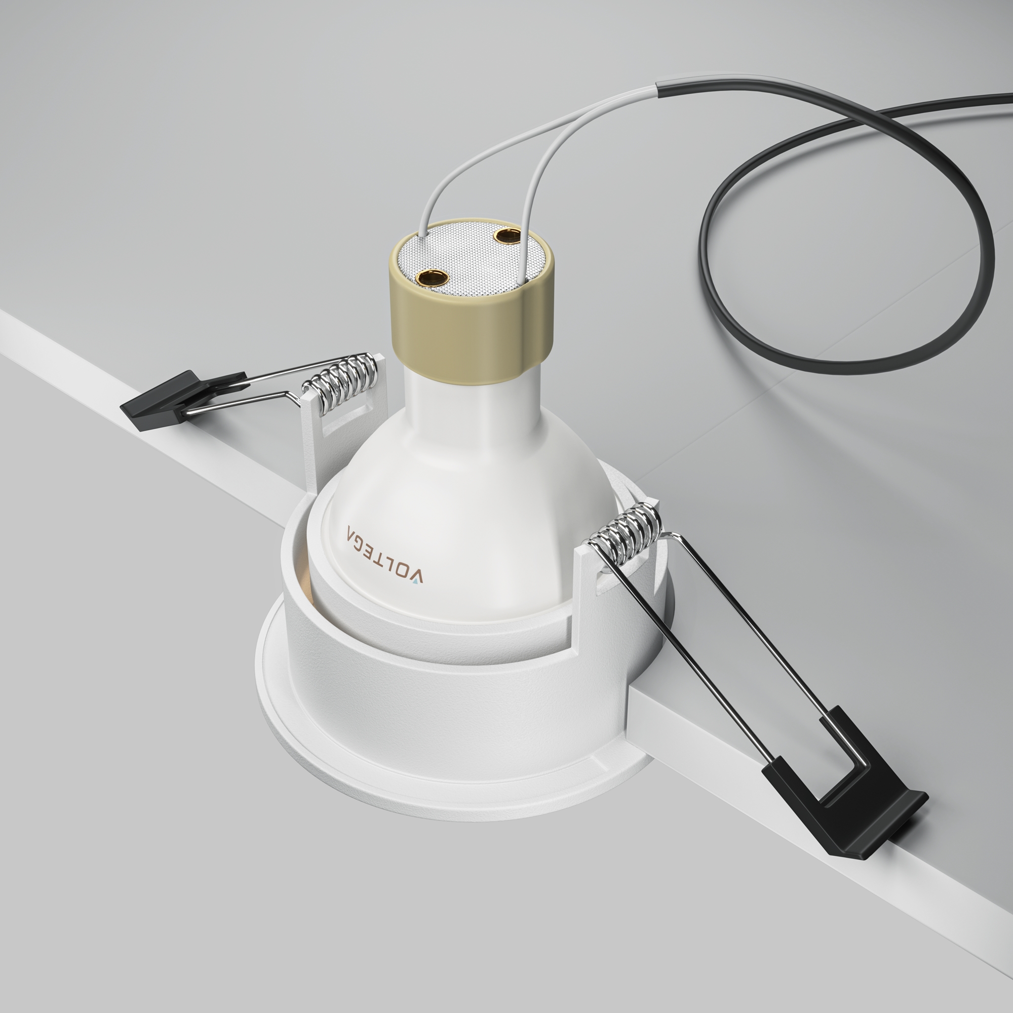 Встраиваемый светильник Share GU10 10Вт IP 54 Встраиваемый светильник Technical DL126-GU10-W — изображение 4