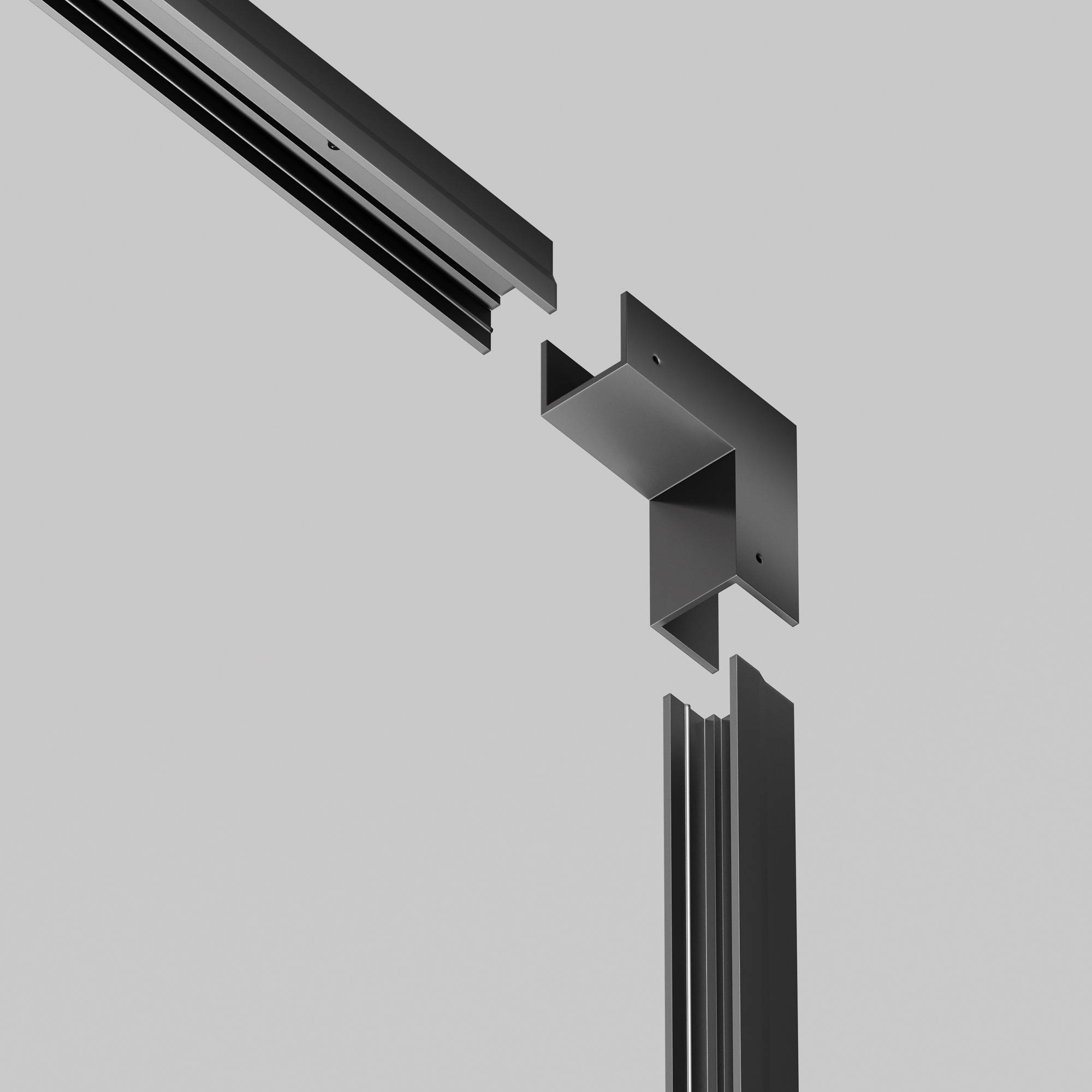 Коннектор внешний для профиля Elasity IP Комплектующие для профиля Outdoor O-TR001-OC — изображение 3