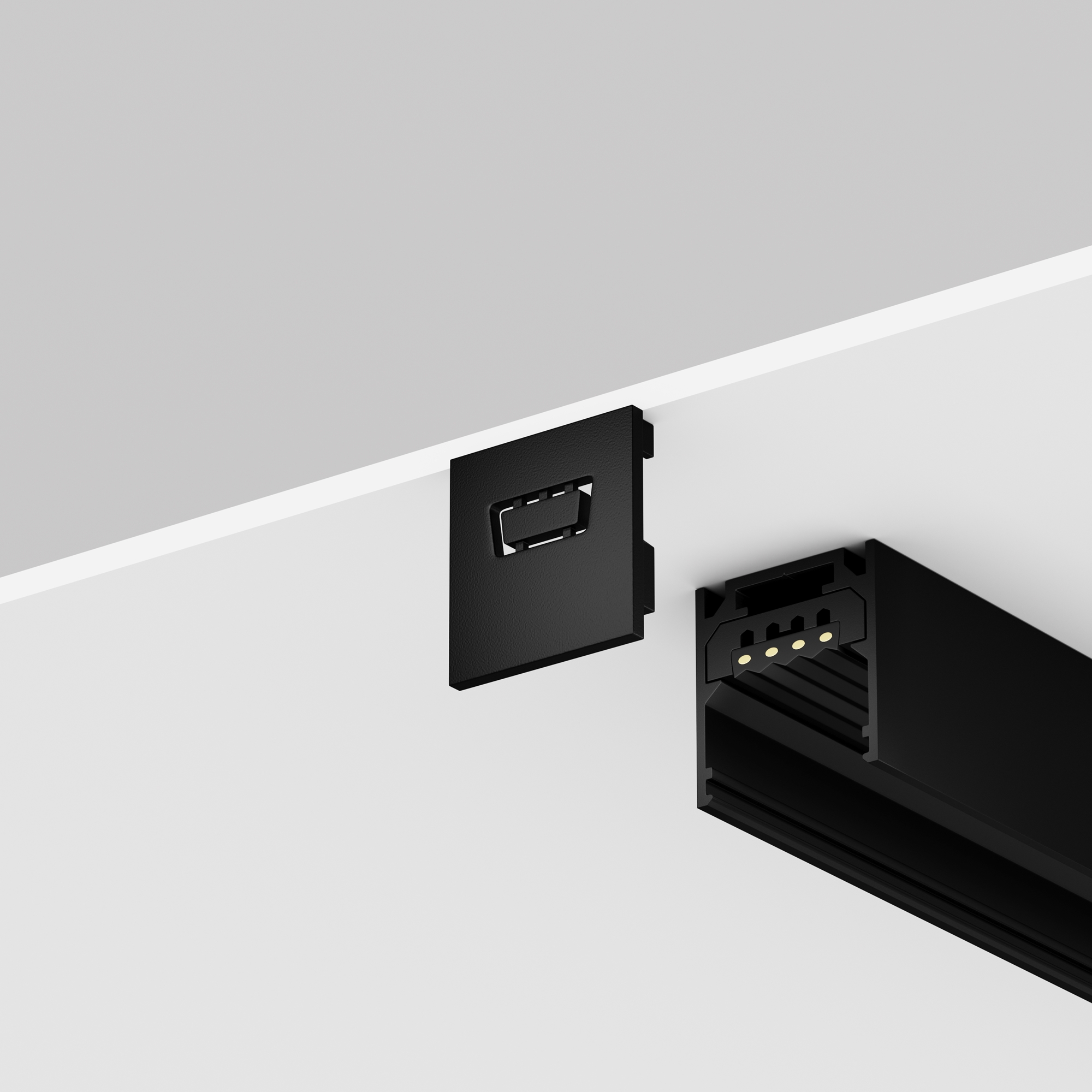 Комплект заглушек для алюминиевого профиля Exility IP 5 шт. Комплектующие для профиля Outdoor O-TR002-EC — изображение 3