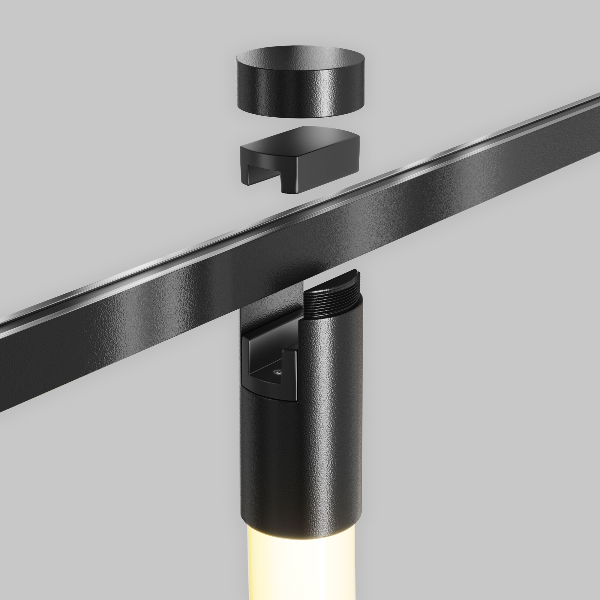 Трековый светильник Tau Flarity 3000K 27Вт 360° Трековый светильник Technical TR154-1-27W3K-B — изображение 4