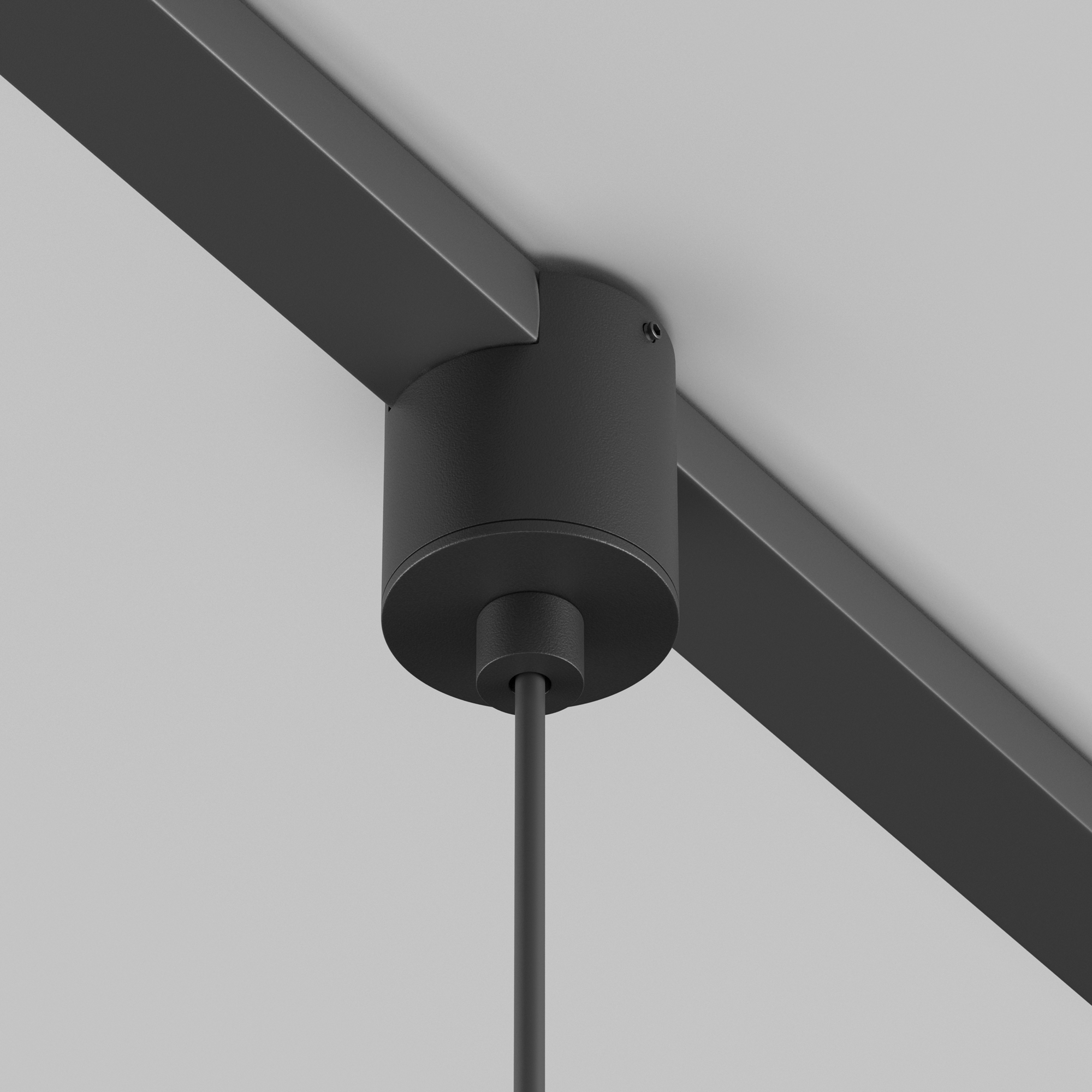 Трековый светильник Basis Elasity 3000К 26Вт 120° Трековый подвесной светильник Technical TR170-1-26W3K-B — изображение 3