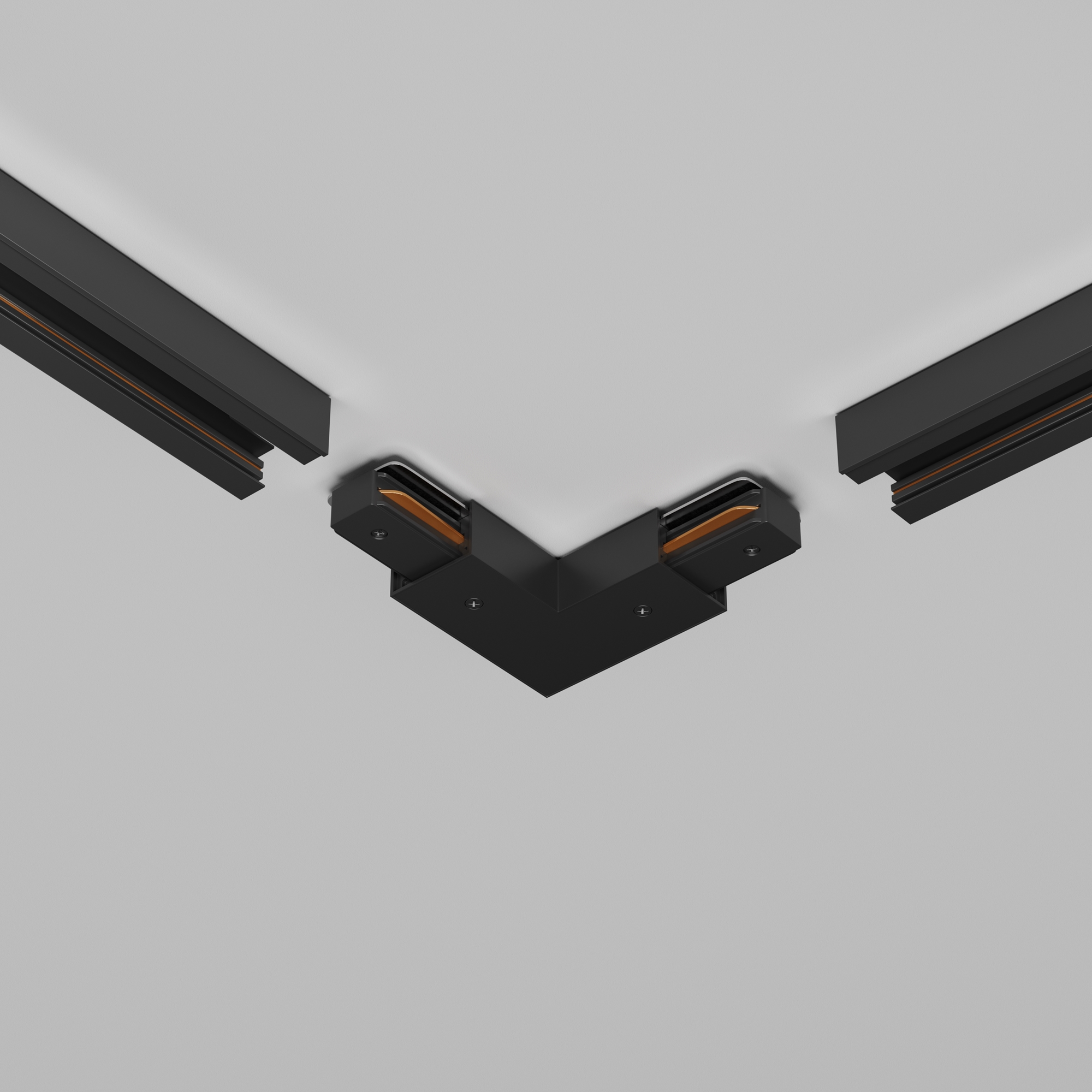 Угловой коннектор питания с вводом питания Unity черный Комплектующие для систем освещения с токоведущими элементами Technical TRA001CLB-11B — изображение 3