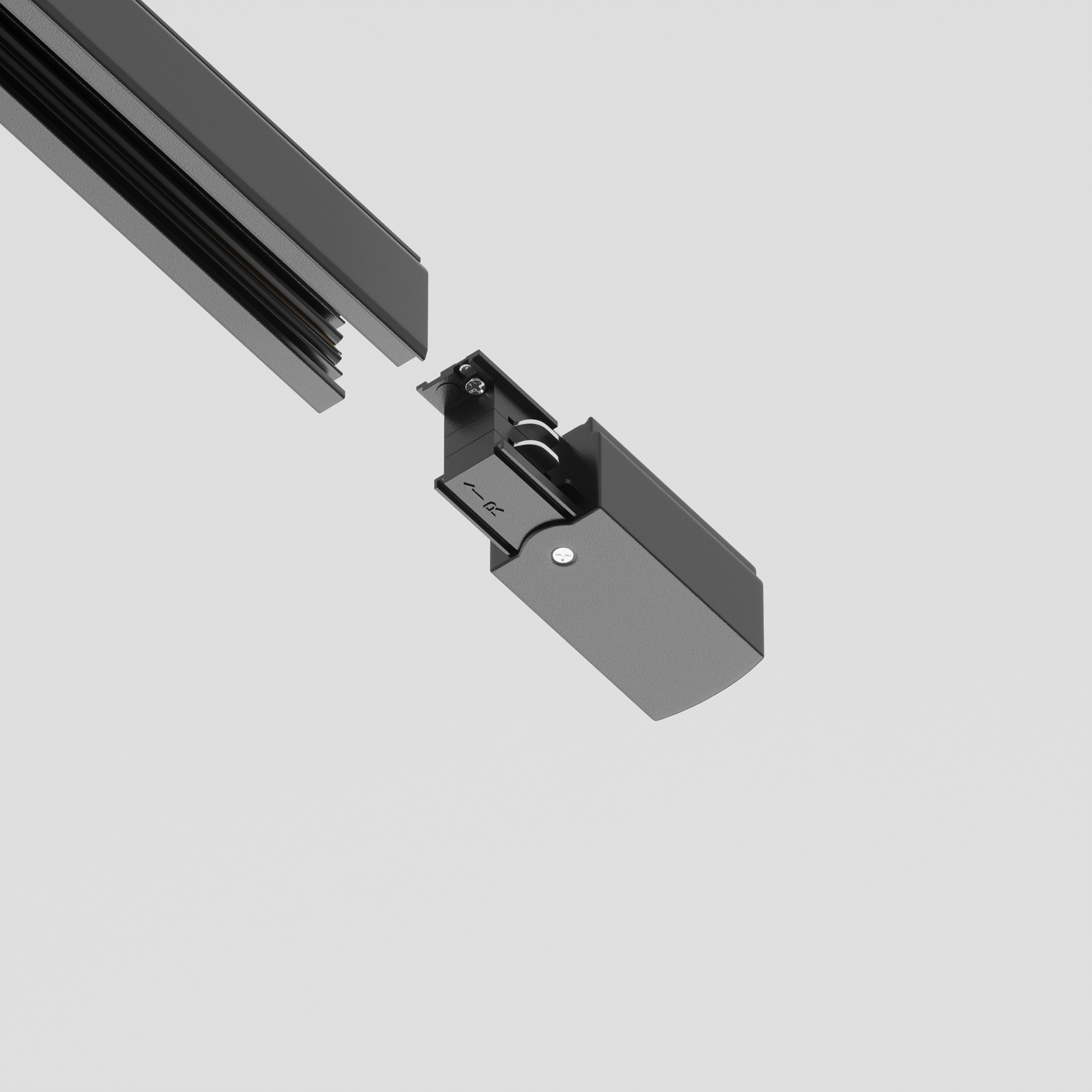 Ввод питания правый Trinity черный Комплектующие для систем освещения с токоведущими элементами Technical TRA005B-31B-R — изображение 4