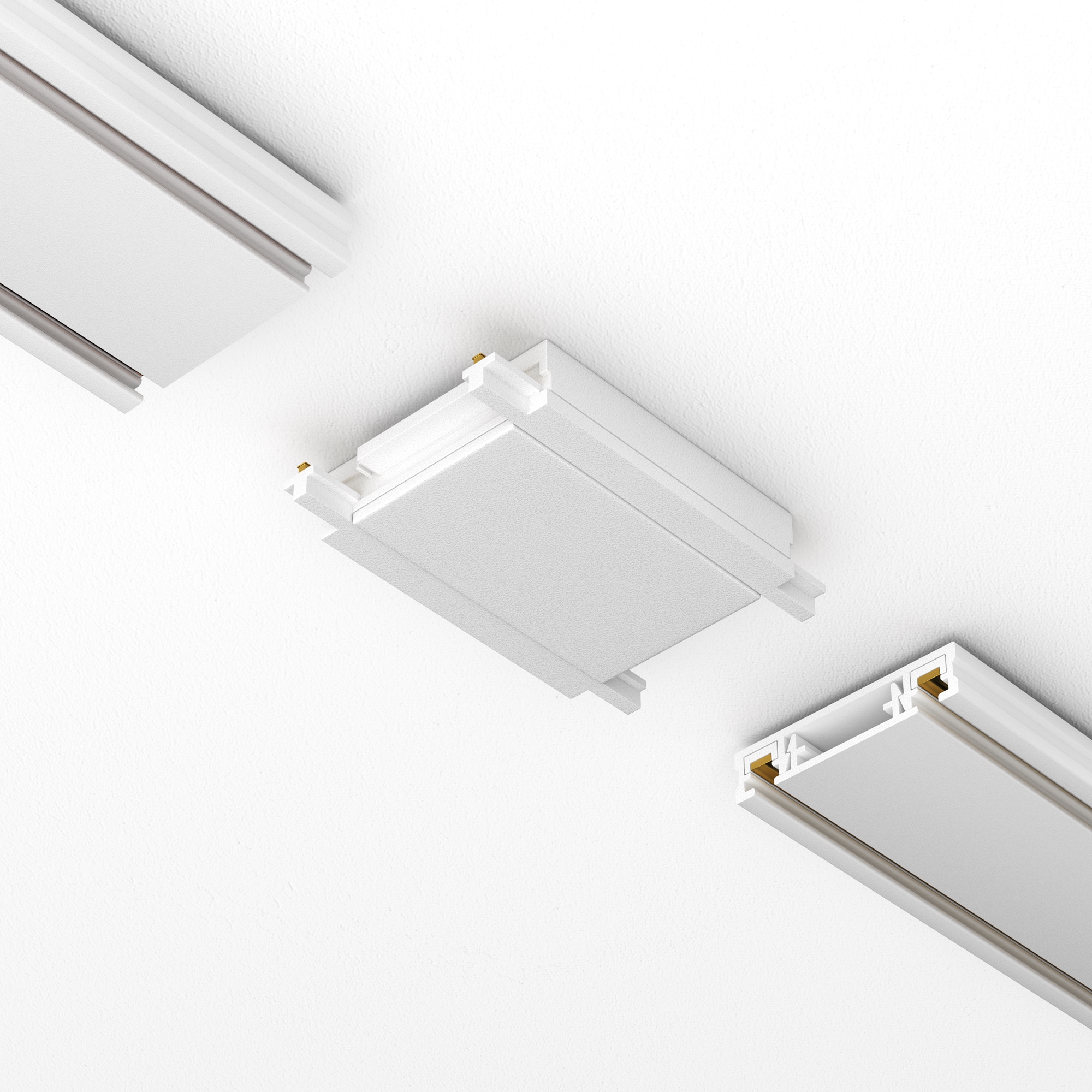 Коннектор питания прямой Radity белый Комплектующие для систем освещения с токоведущими элементами Technical TRA084C-11W — изображение 4