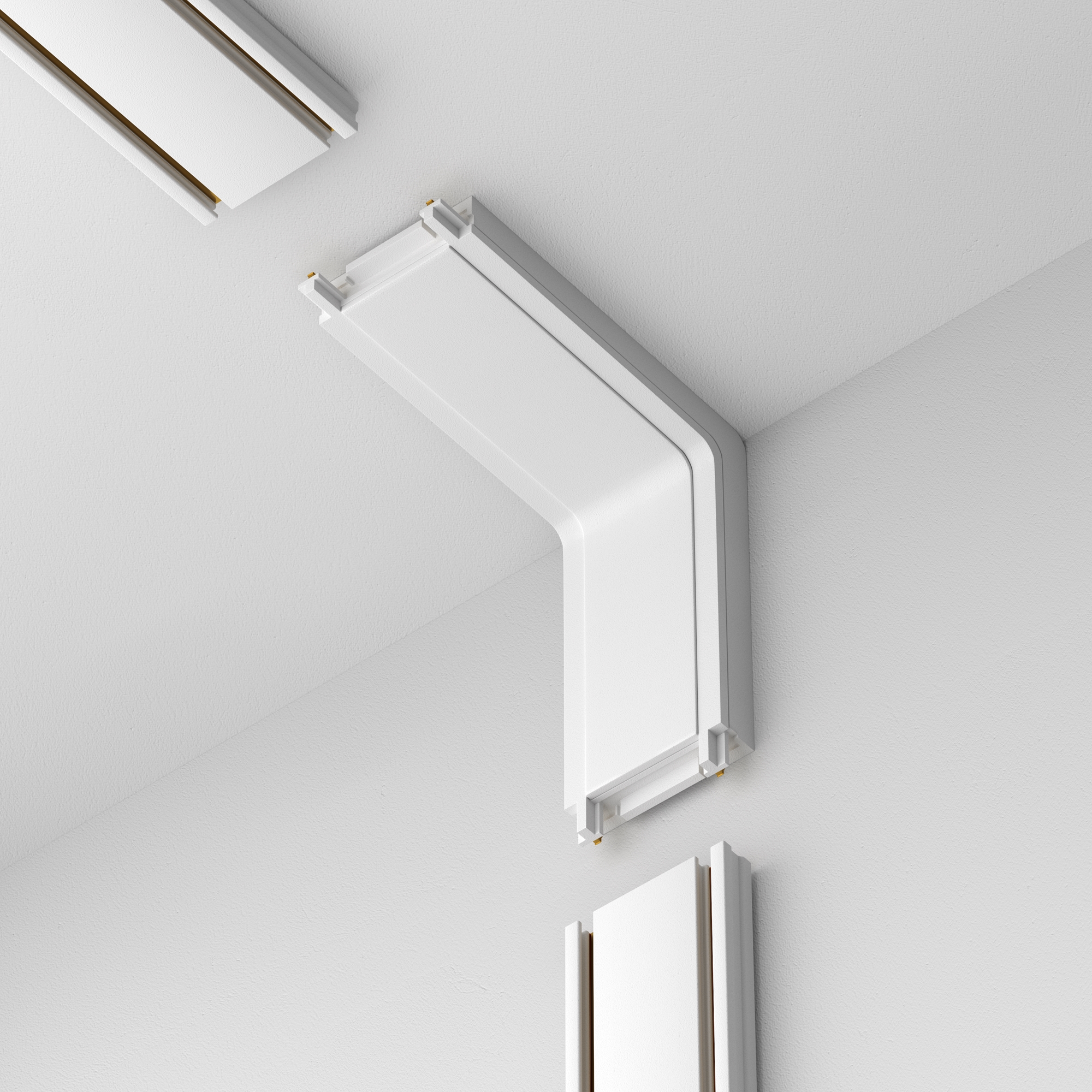 Коннектор питания внутренний Radity белый Комплектующие для систем освещения с токоведущими элементами Technical TRA084CI-11W — изображение 4