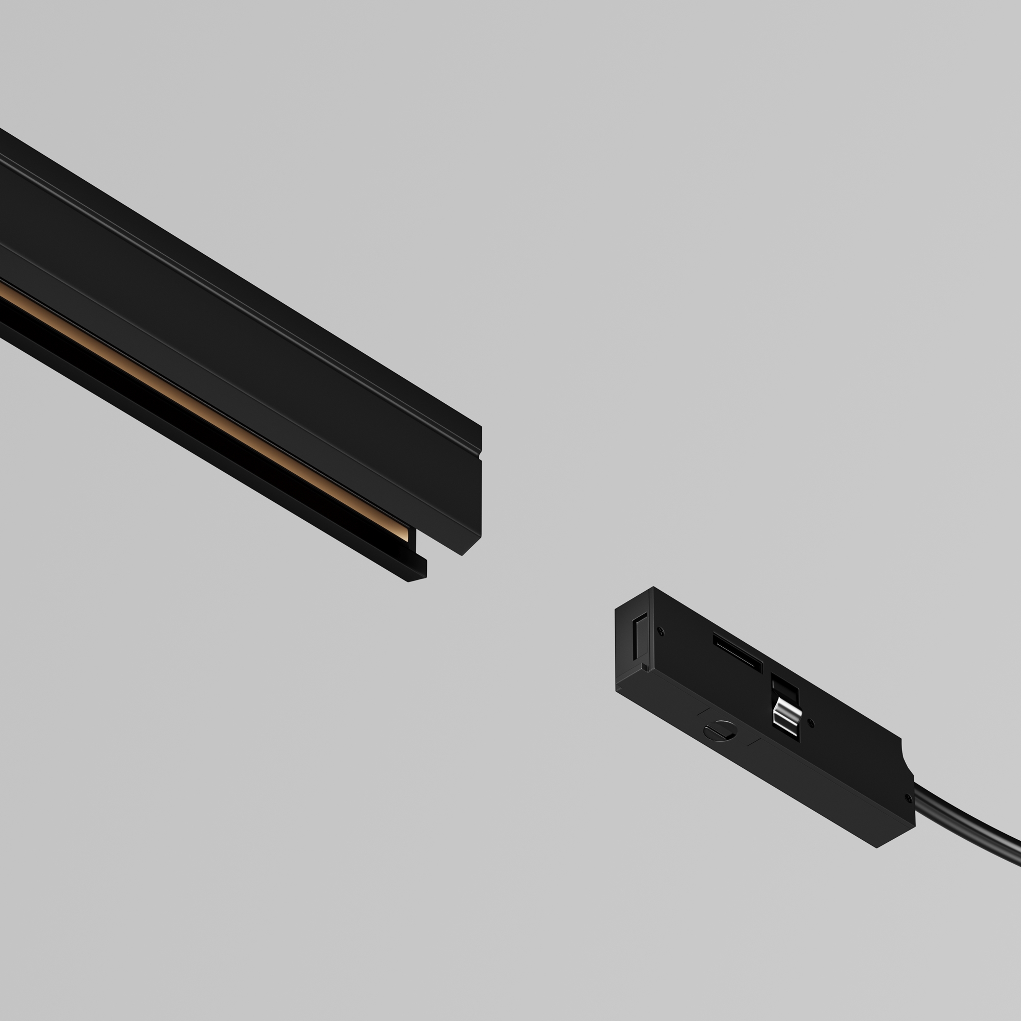 Ввод питания Levity Комплектующие для систем освещения с токоведущими элементами Technical TRA184B-1B-100 — изображение 3