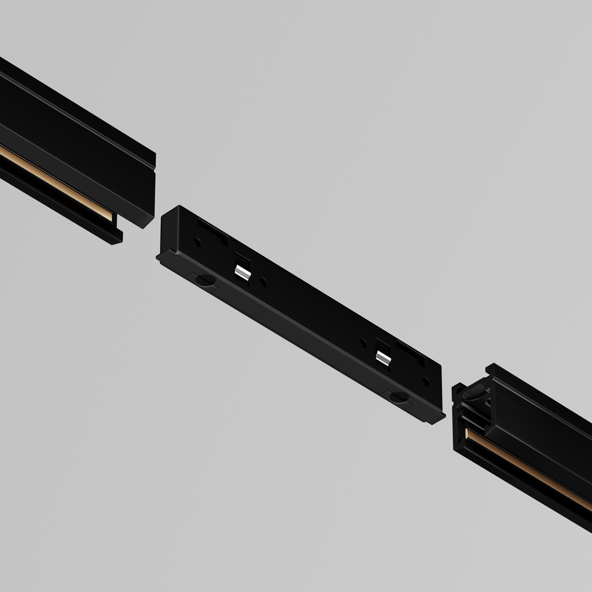 Коннектор питания прямой Levity Комплектующие для систем освещения с токоведущими элементами Technical TRA184IPC-1B — изображение 3