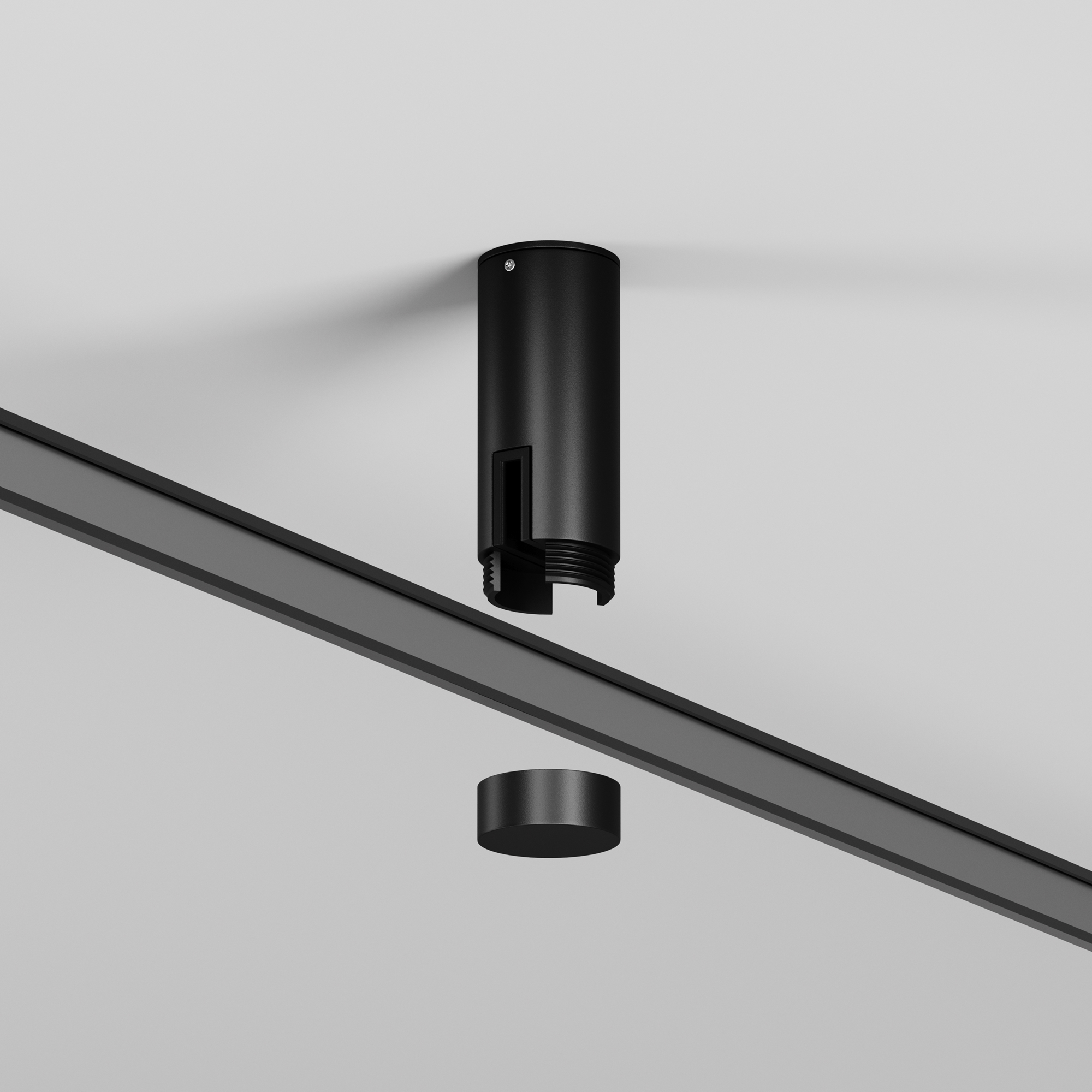 Крепление потолочное Flexity Комплектующие для систем освещения с токоведущими элементами Technical TRA200C-11B — изображение 3