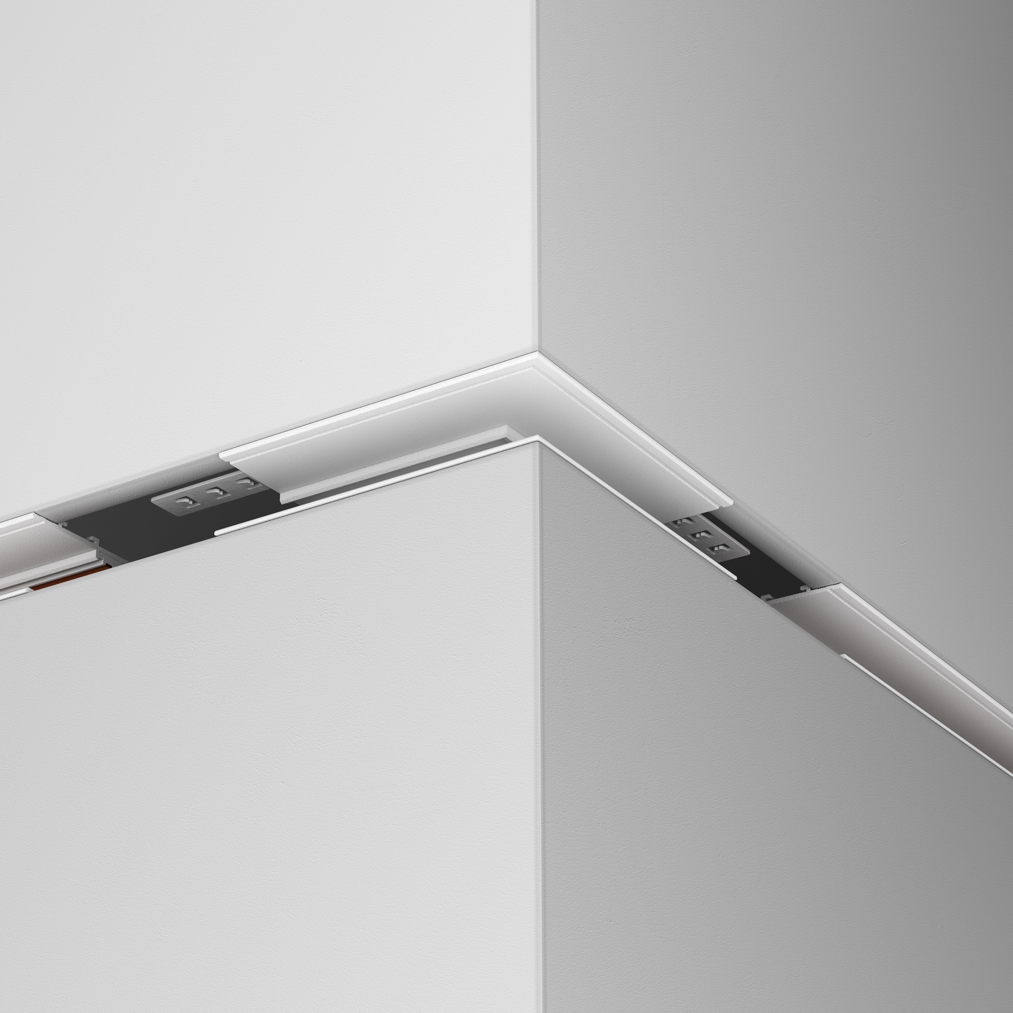 белый Комплектующие для встраиваемой трековой системы Technical TRA34CO-42W