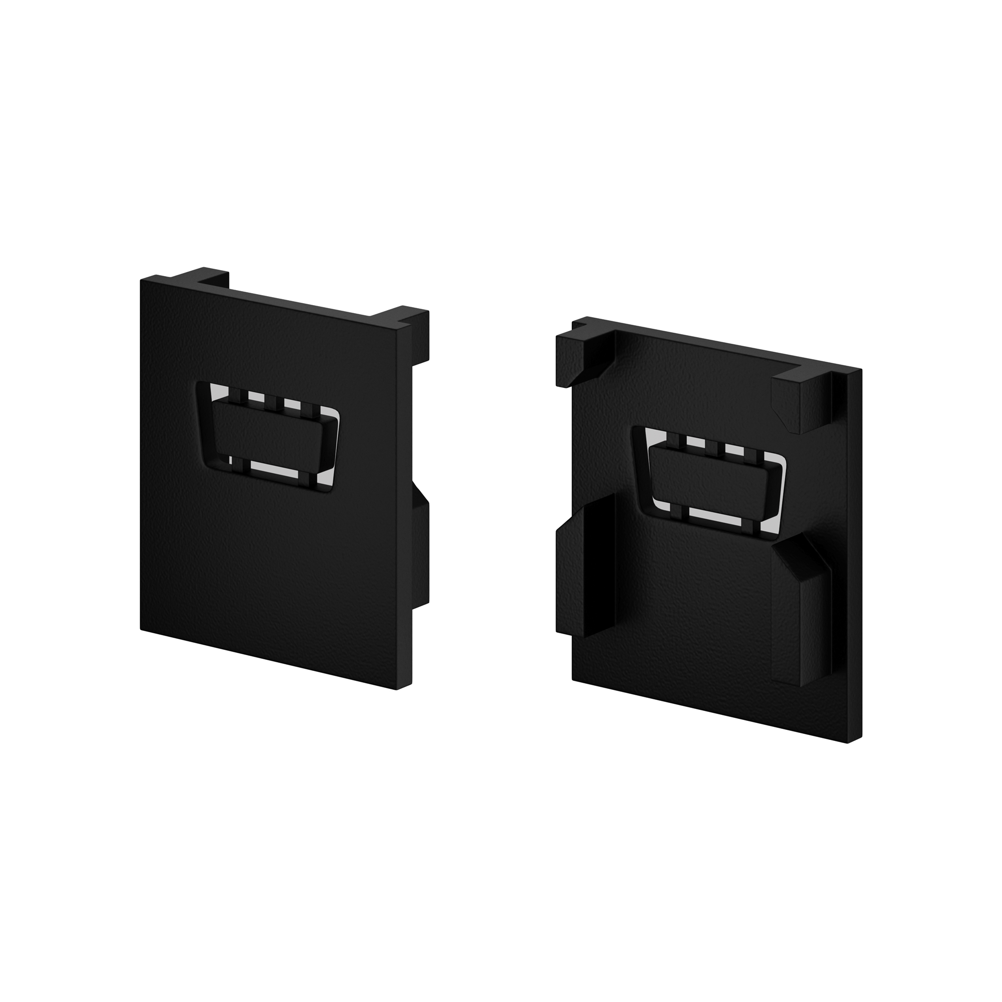 Комплект заглушек для алюминиевого профиля Exility IP 5 шт. Комплектующие для профиля Outdoor O-TR002-EC