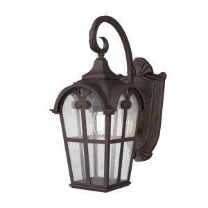 Настенный светильник (бра) Albion E27х1 60Вт IP 44 Уличный настенный светильник Outdoor O413WL-01BZ