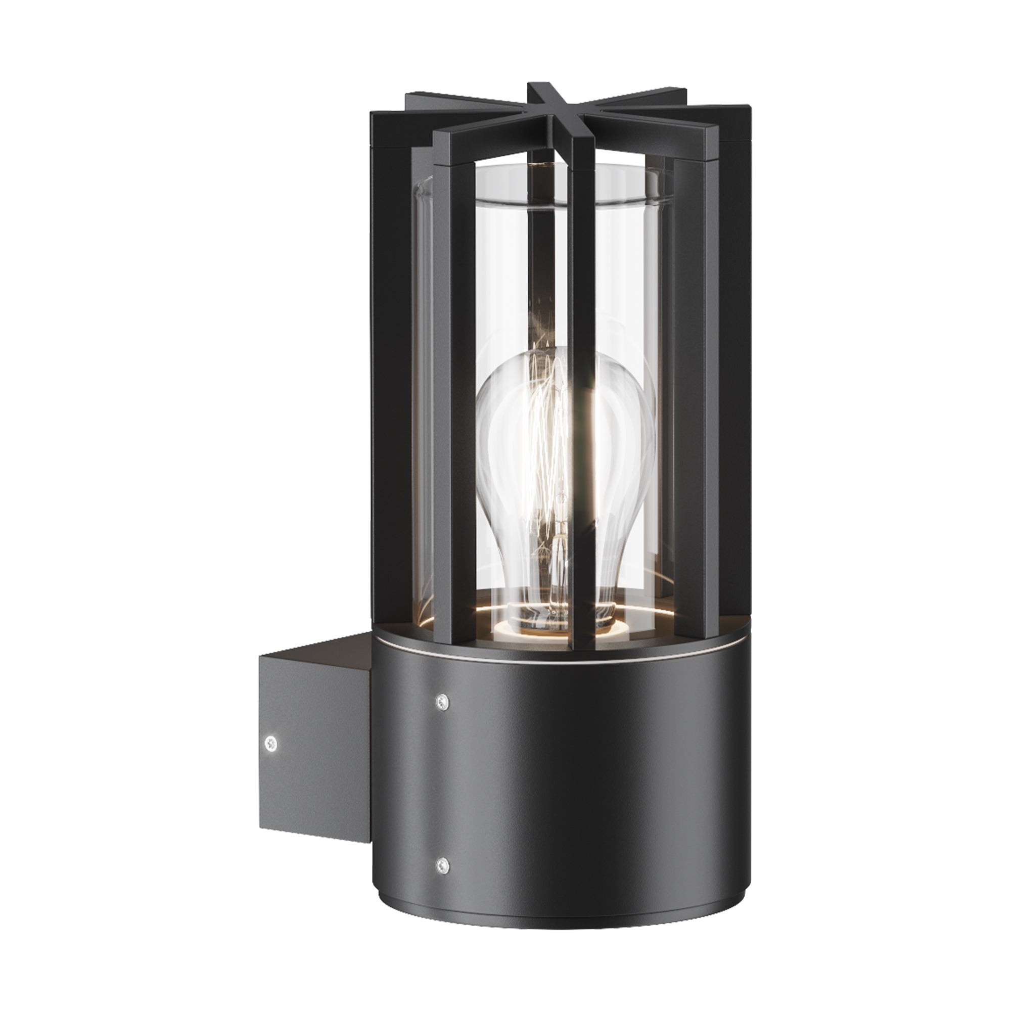 Настенный светильник (бра) Barrel E27x1 15Вт IP 54 Уличный настенный светильник Outdoor O453WL-01GF