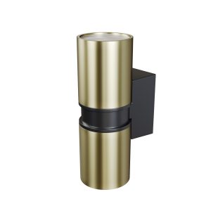 Настенный светильник (бра) Bowery GU10x2 50Вт IP 54 Уличный настенный светильник Outdoor O582WL-02BS