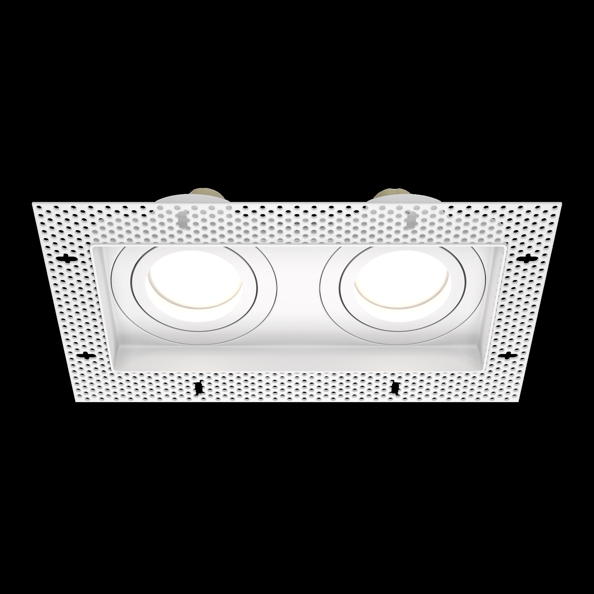 Встраиваемый светильник Atom GU10 2x10Вт Встраиваемый светильник Technical DL003-02-W — изображение 2