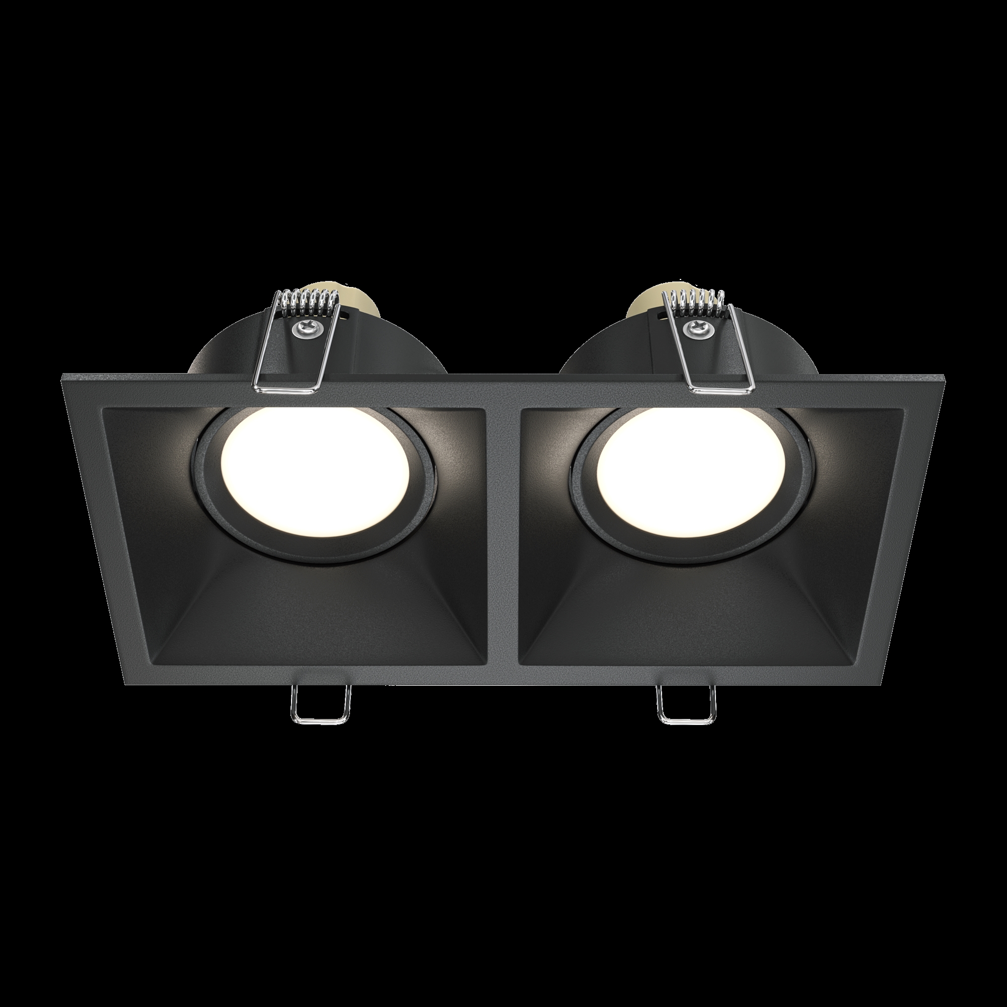 Встраиваемый светильник Dot GU10 2x10Вт Встраиваемый светильник Technical DL029-2-02B — изображение 2