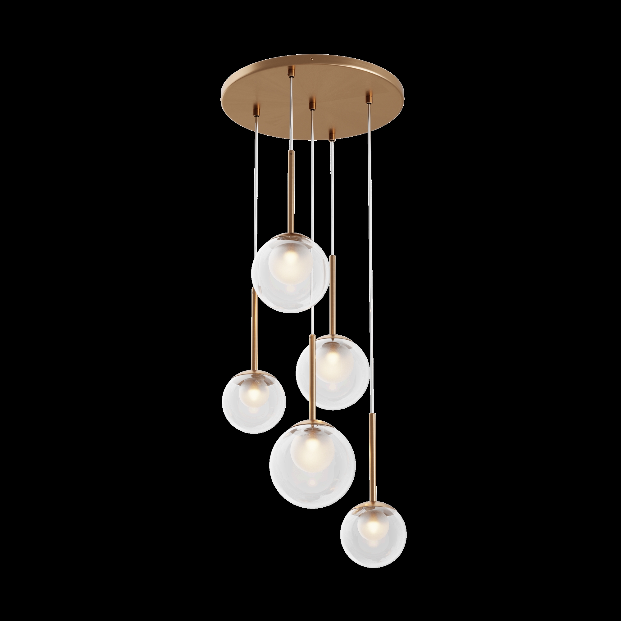 Подвесной светильник Basic form G9х5 Подвесной светильник Maytoni MOD521PL-05G — изображение 3