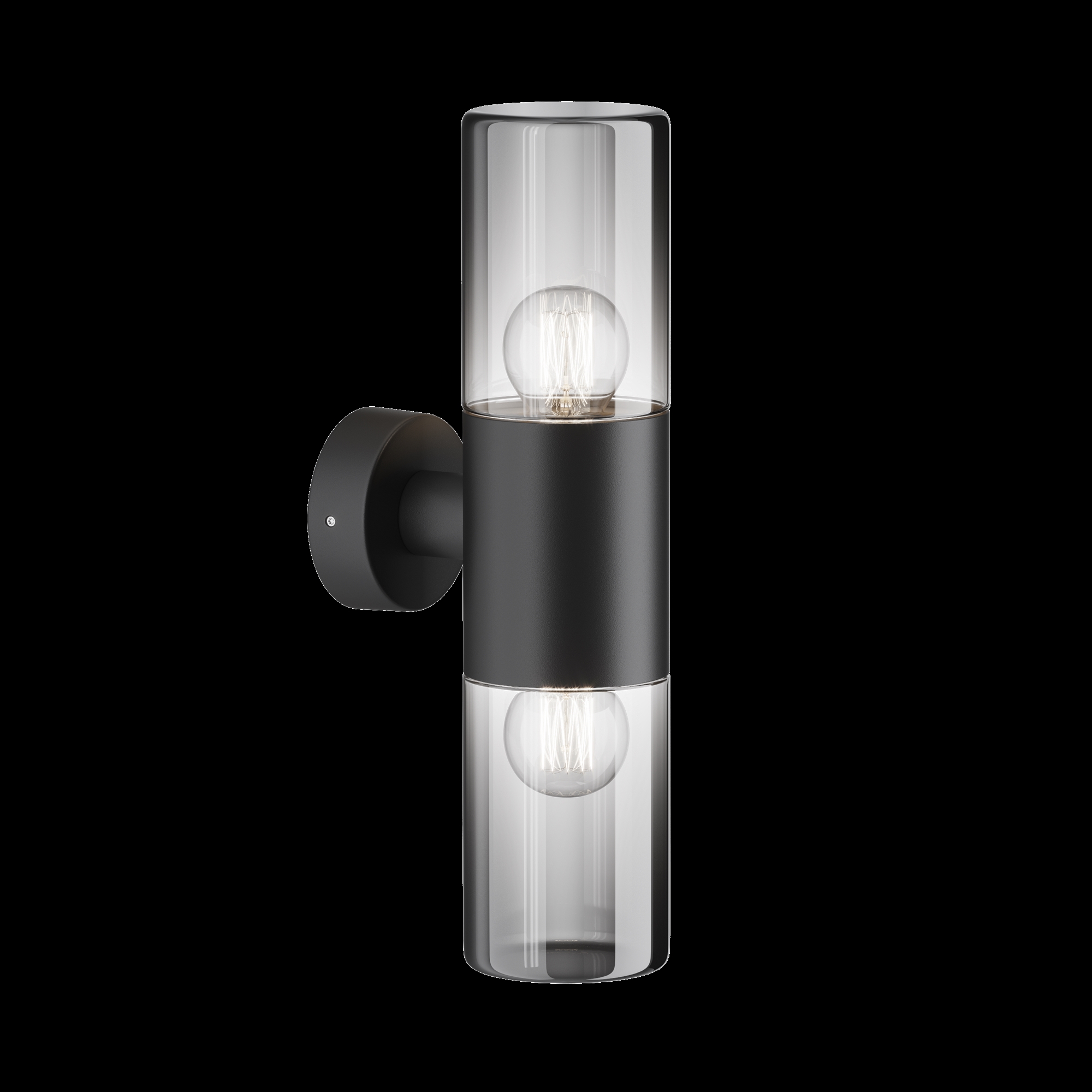 Настенный светильник (бра) Amas E27x2 60Вт IP 54 Уличный настенный светильник Outdoor O432WL-02GF — изображение 3