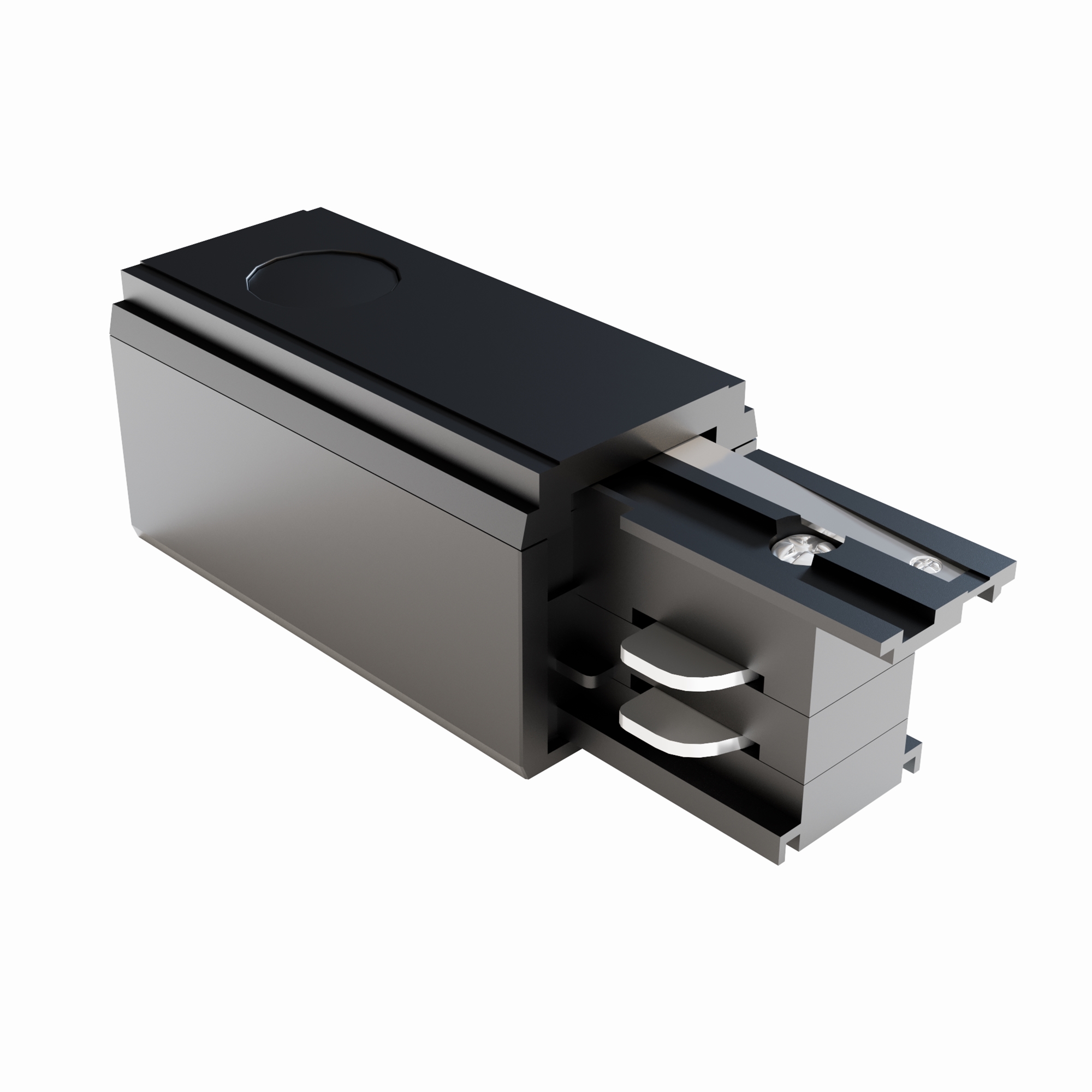 Ввод питания правый Trinity черный Комплектующие для систем освещения с токоведущими элементами Technical TRA005B-31B-R — изображение 2