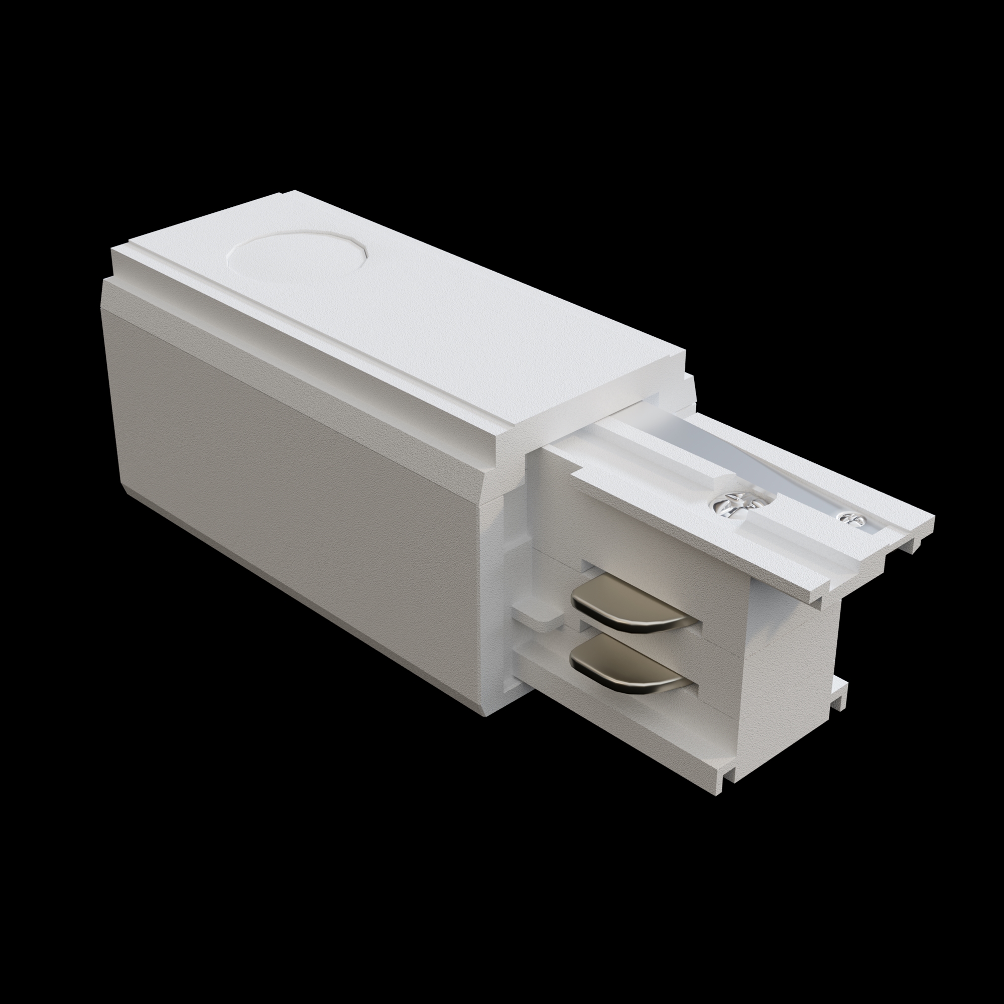 Ввод питания правый Trinity белый Комплектующие для систем освещения с токоведущими элементами Technical TRA005B-31W-R — изображение 4