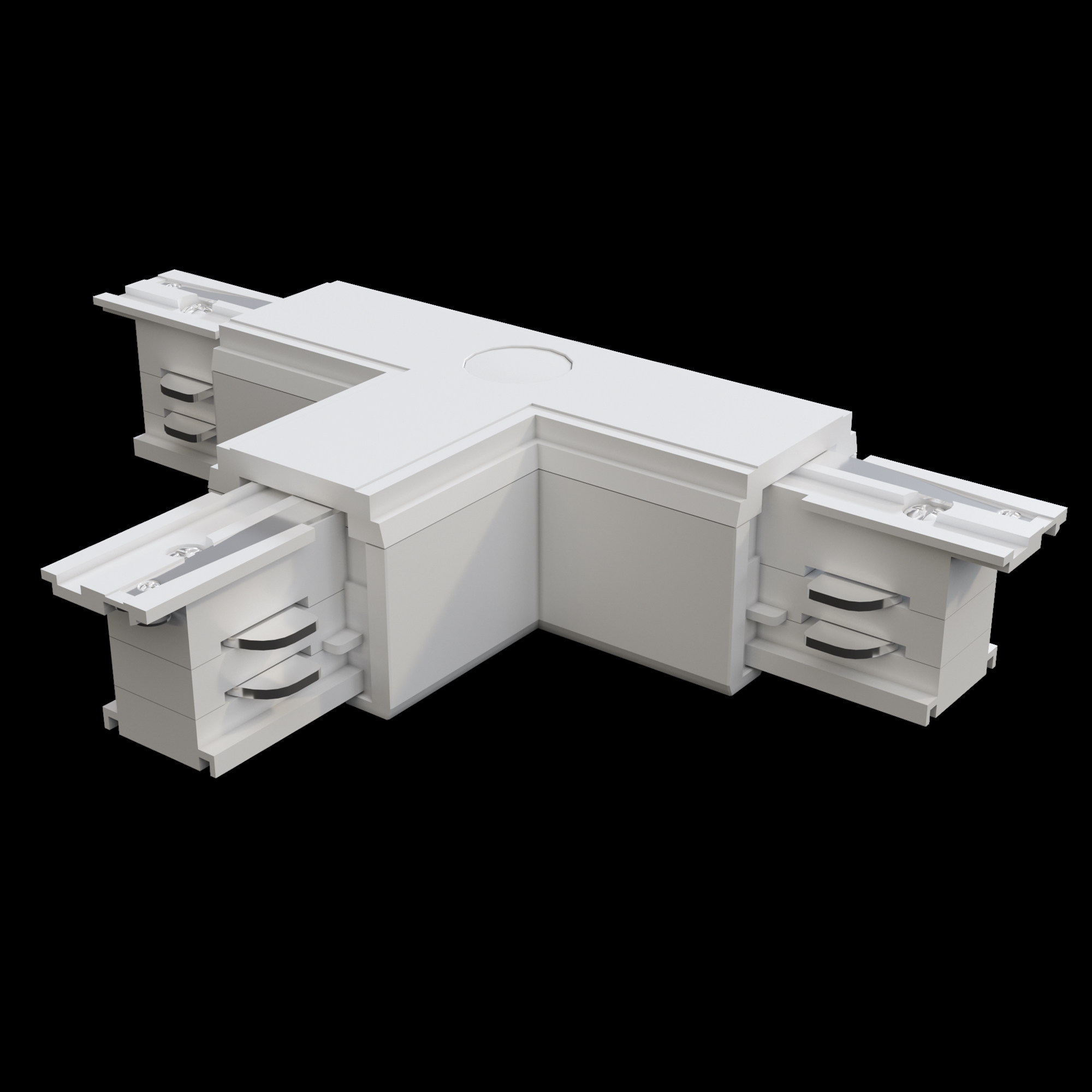 Коннектор Т-образный правый Trinity белый Комплектующие для систем освещения с токоведущими элементами Technical TRA005CT-31W-R — изображение 4